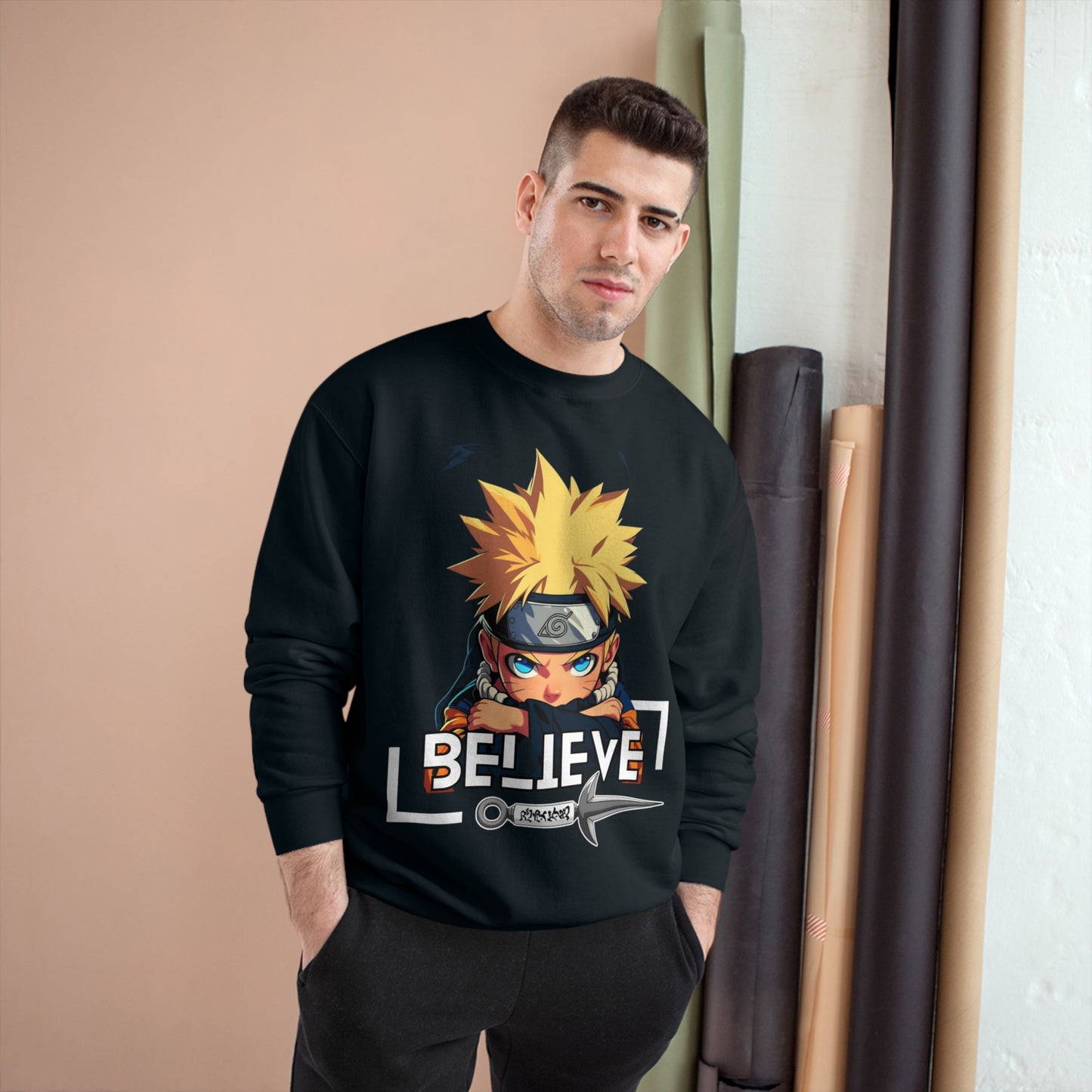 Naruto 'Believe' Sweatshirt