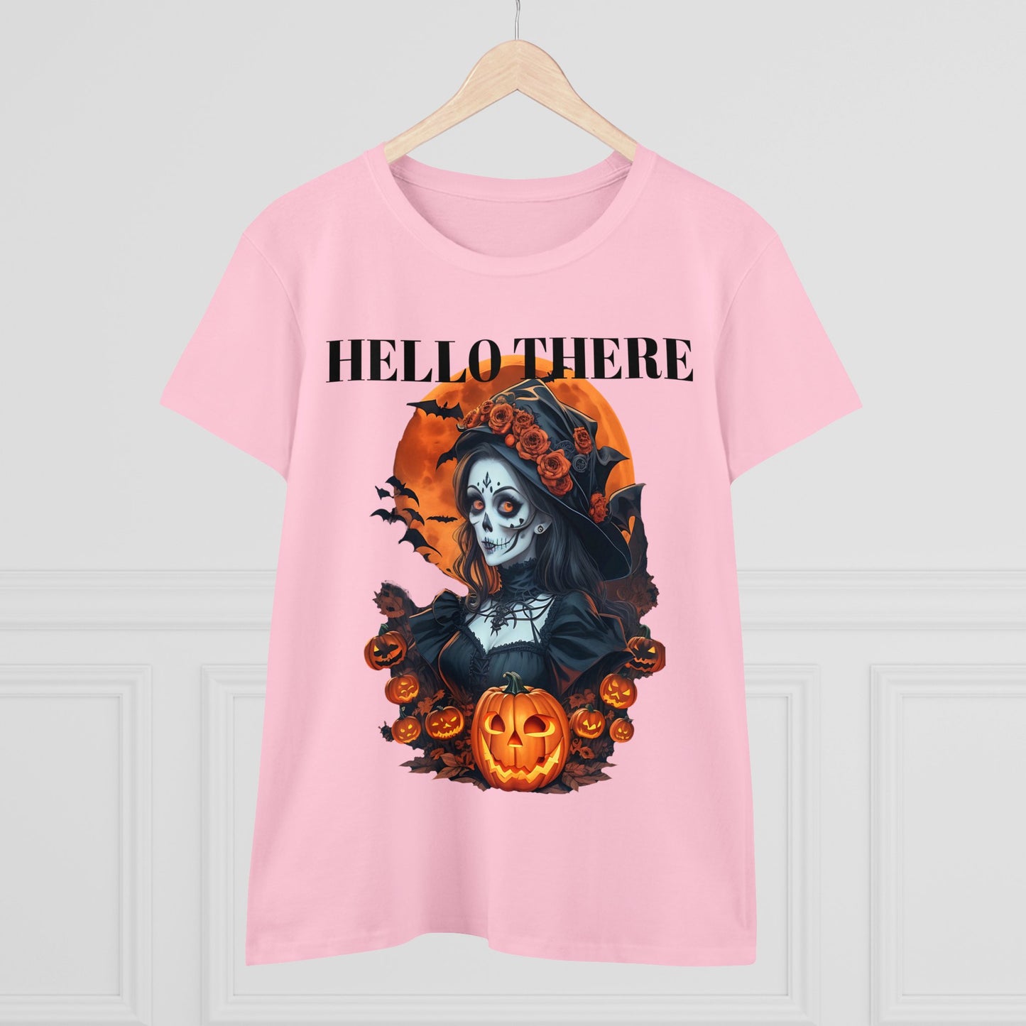 Halloween Women's Midweight Cotton Tee