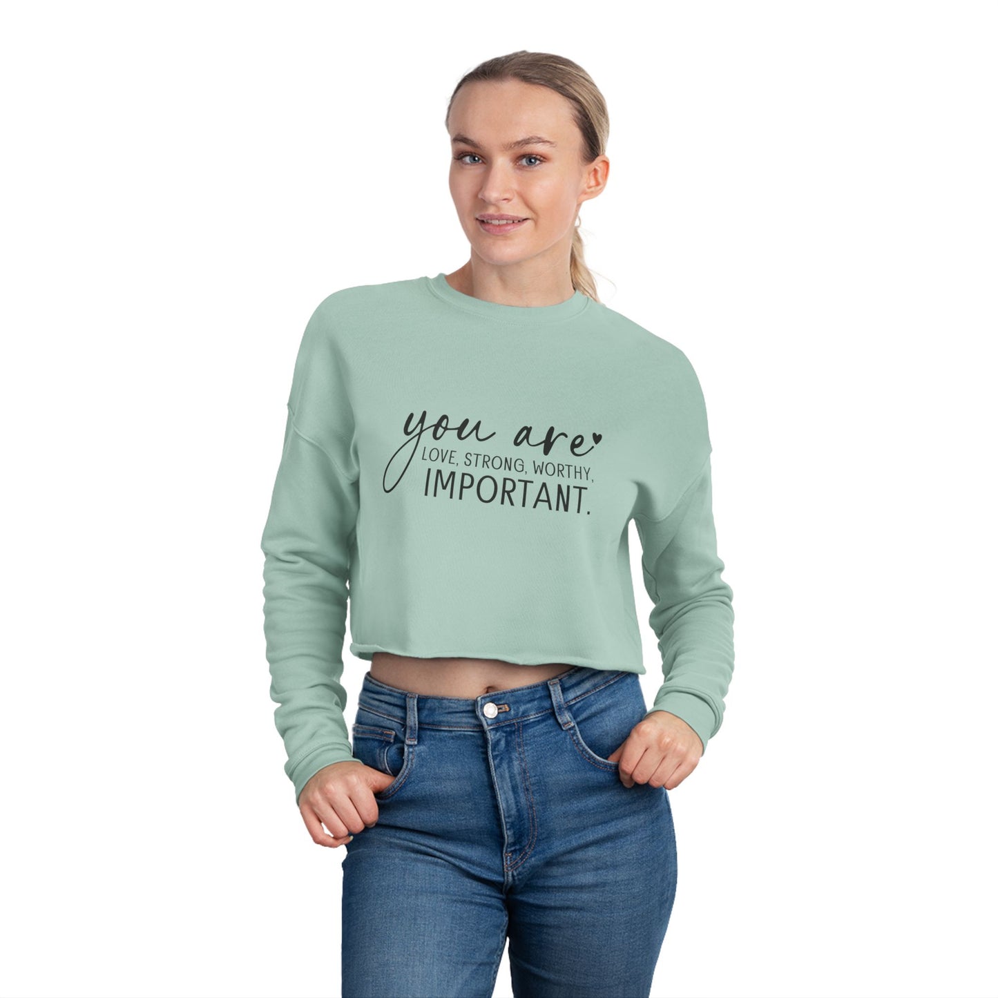 Cropped Sweatshirt for Women