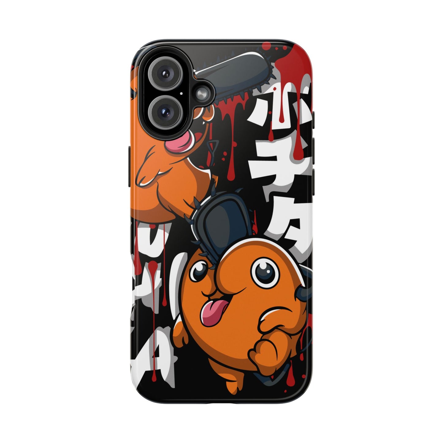 Chainsaw Man | Anime Tough Phone Case with Playful Characters