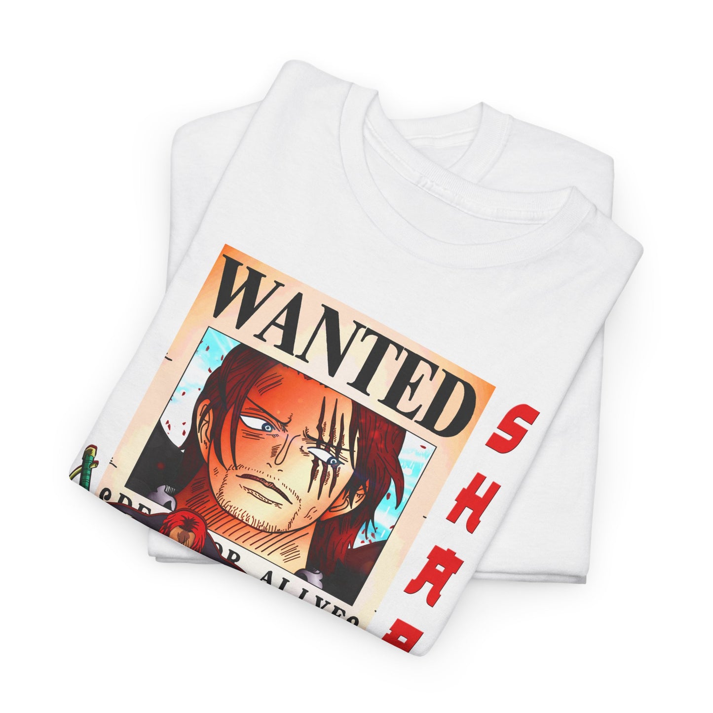 Anime One Piece Shanks Unisex Tee Shirt