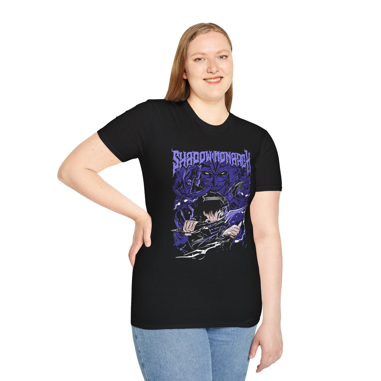 Solo Leveling SungJin Woo Unisex Softstyle T-Shirt
