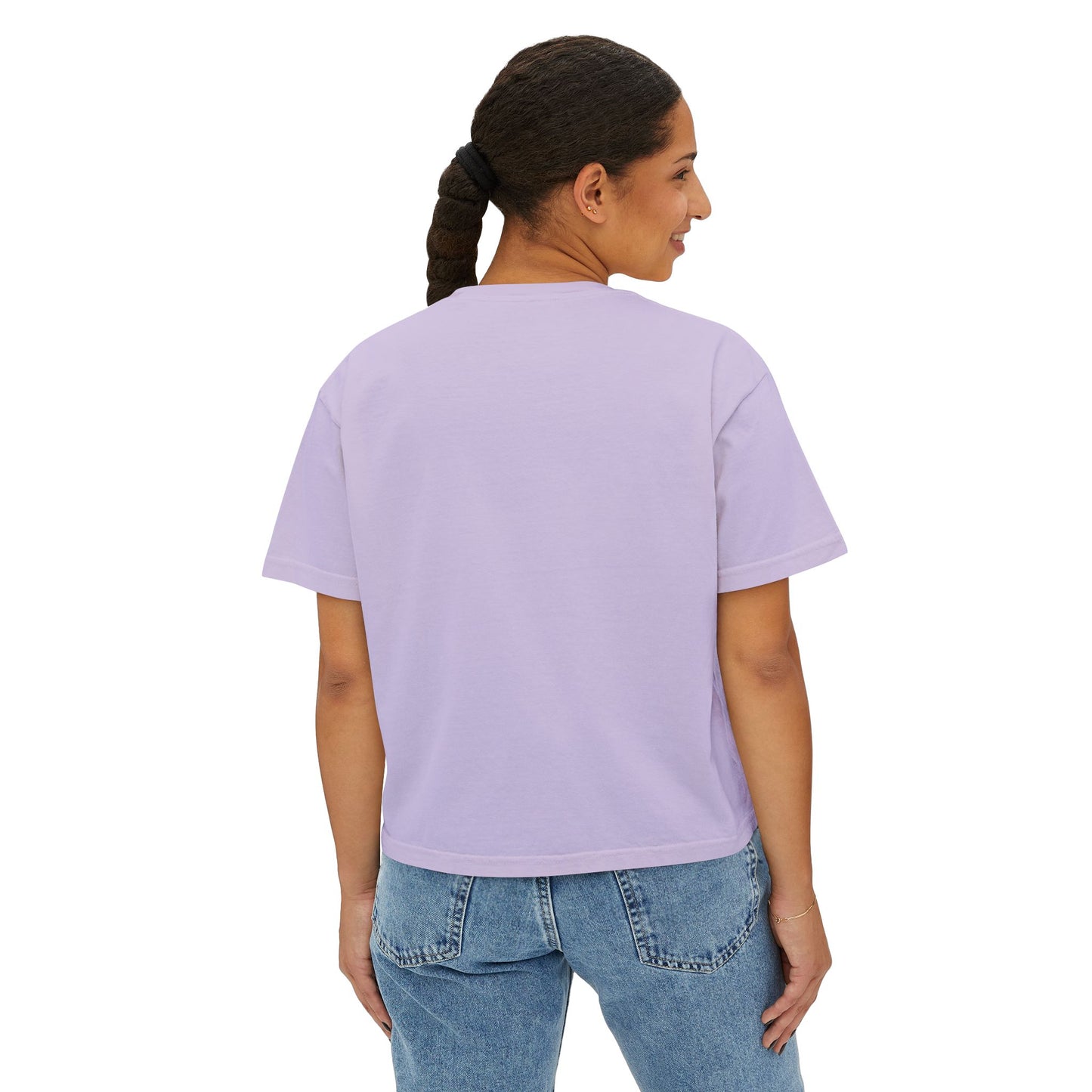 Dog Mom Women's Boxy Tee - Cozy & Stylish Pet Lover Shirt