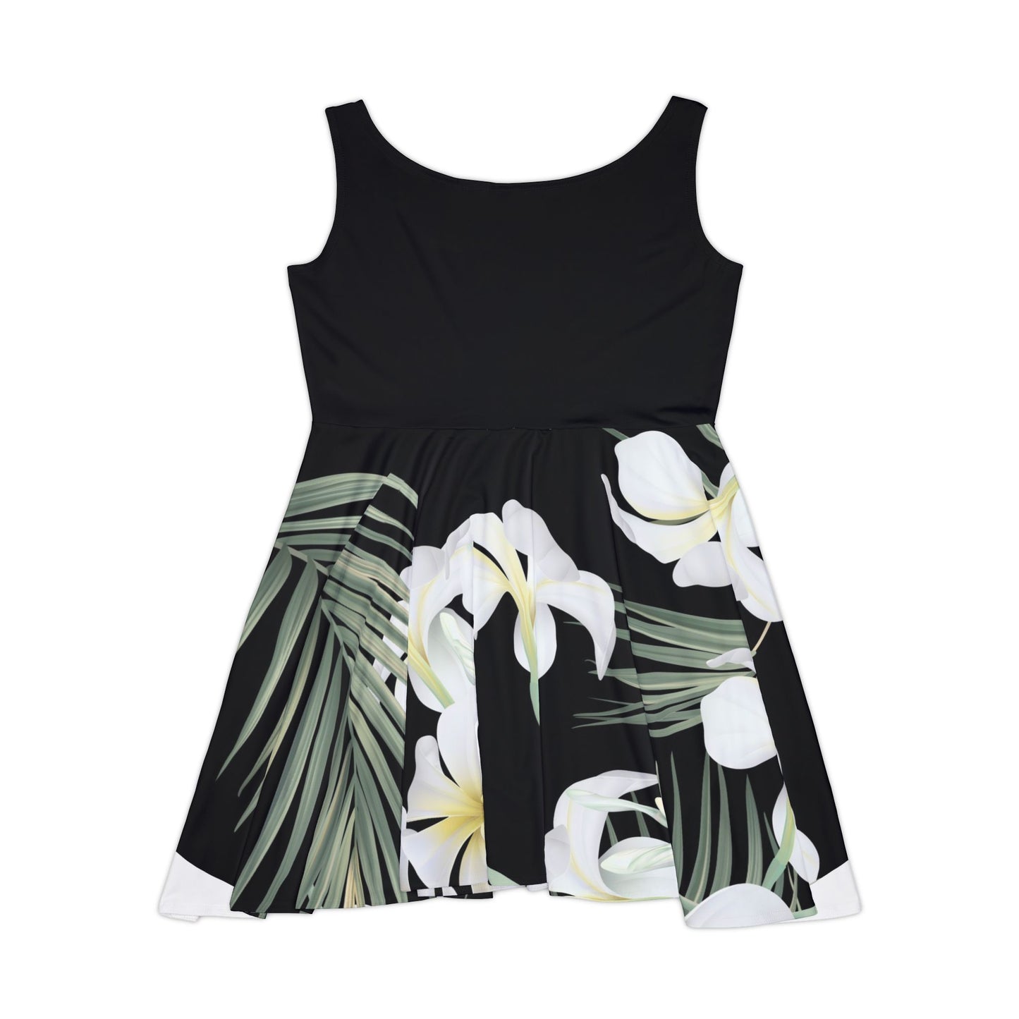 Floral Pattern Skater Dress