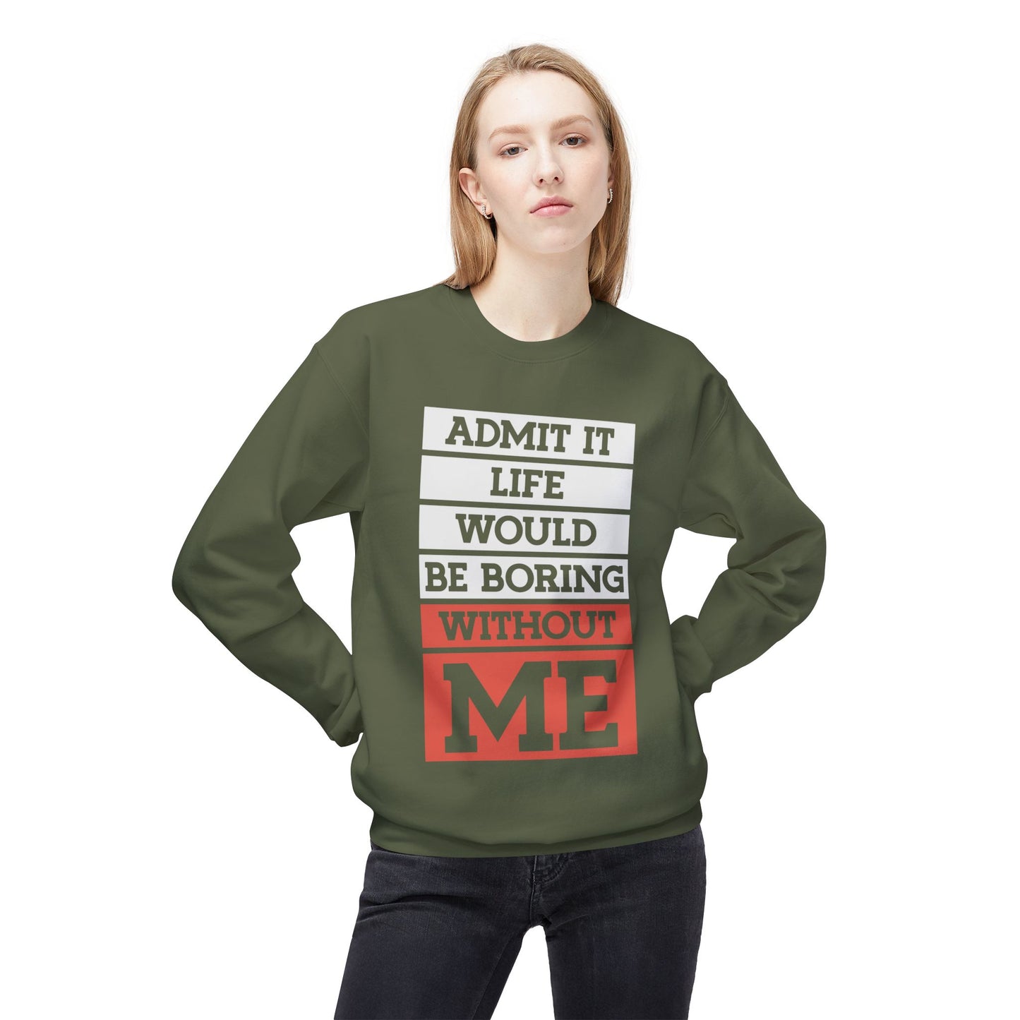 Cool Midweight Crewneck Sweatshirt