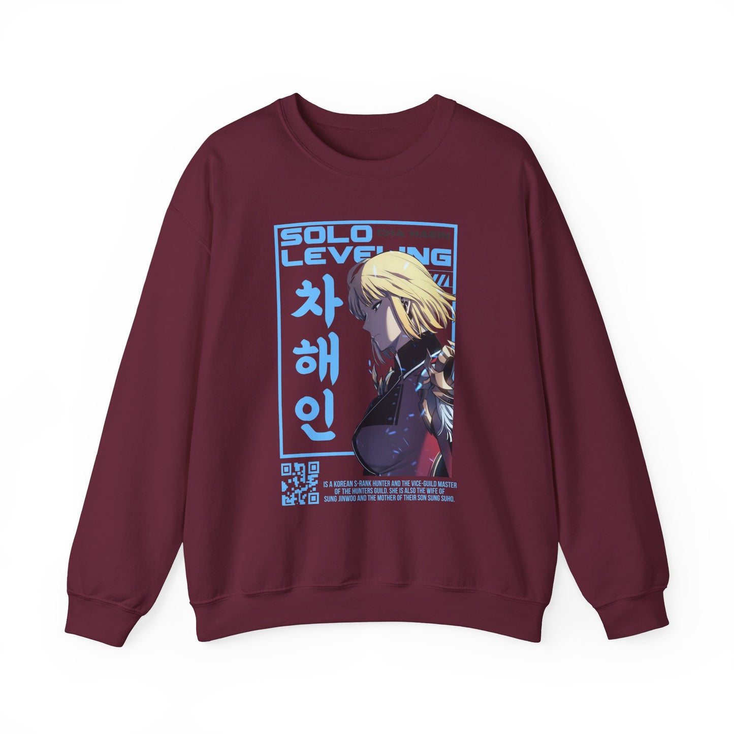 Solo Leveling Cha Hae Unisex Heavy Sweatshirt