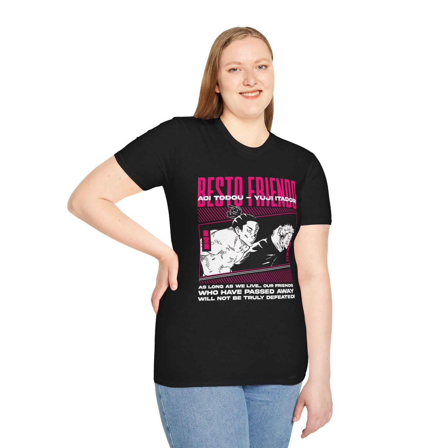Yuji And Todo Besto Friendo T-Shirt | JJK Merchandise