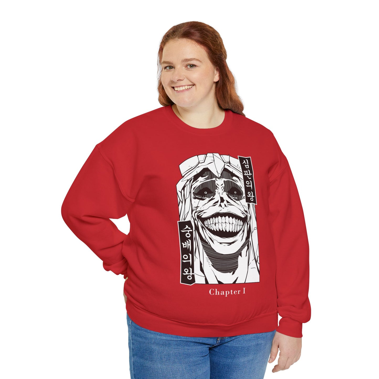 Solo Leveling Anime Sweatshirt: Unisex, Heavy Blend