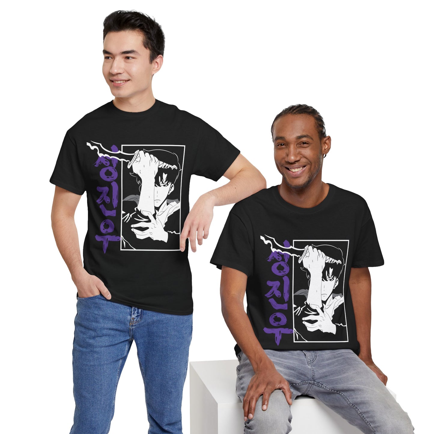 Solo Leveling Jinwoo Unisex Graphic Unisex Tee