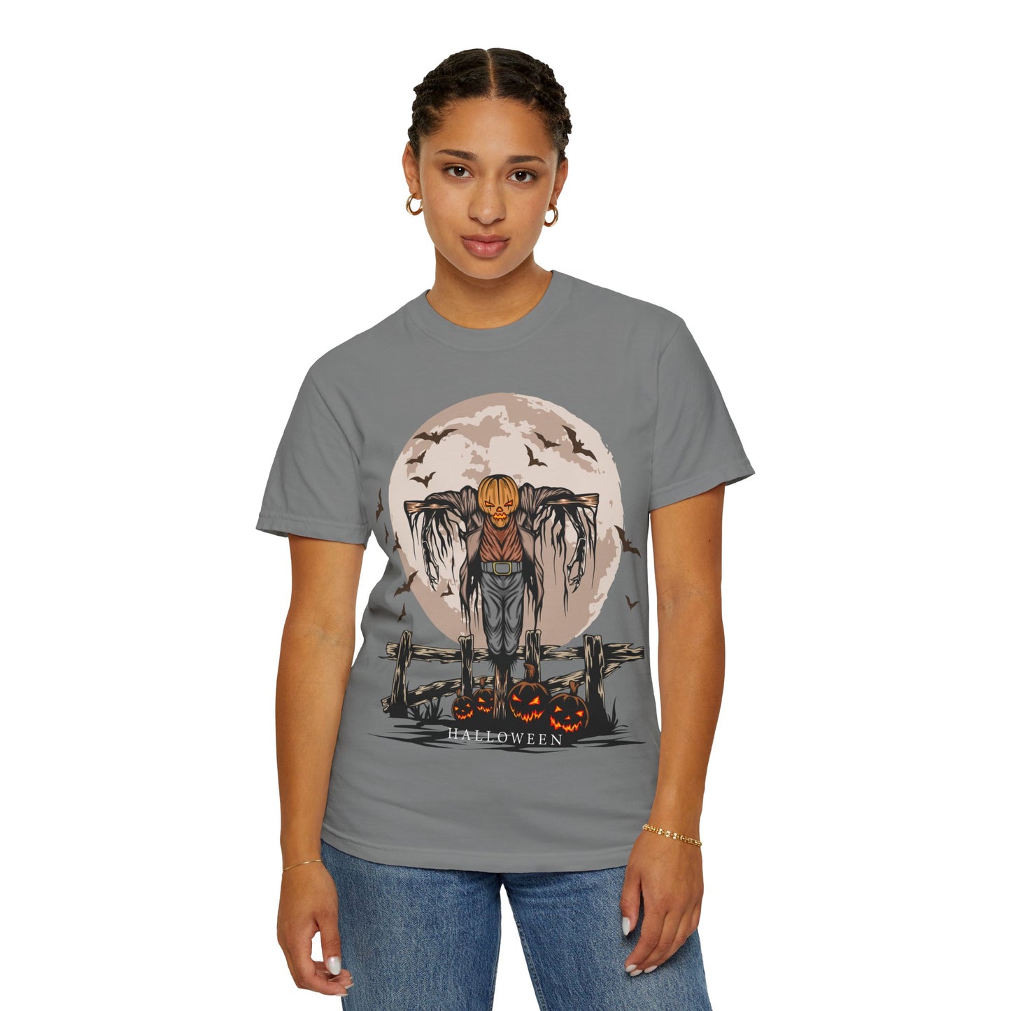 Halloween Unisex Garment-Dyed T-shirt