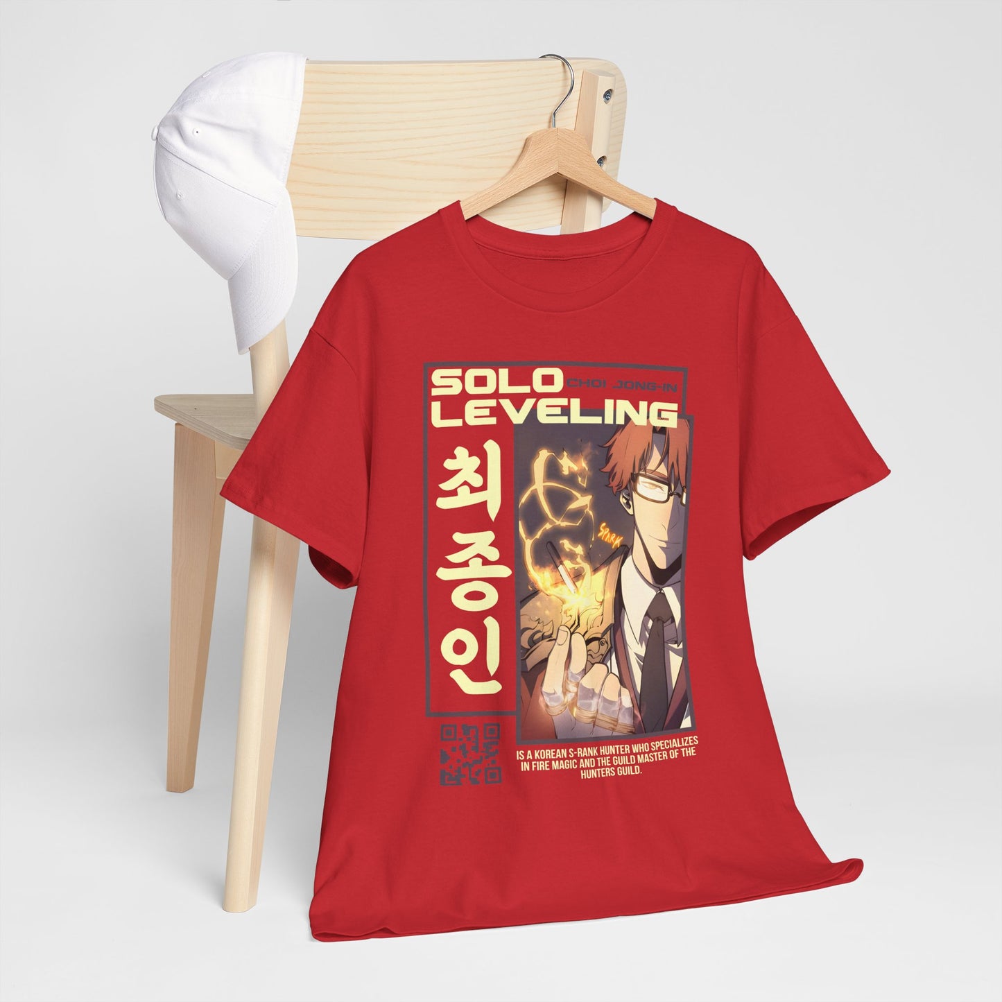 Solo Leveling Graphic Tee - Unisex Heavy Cotton T-Shirt
