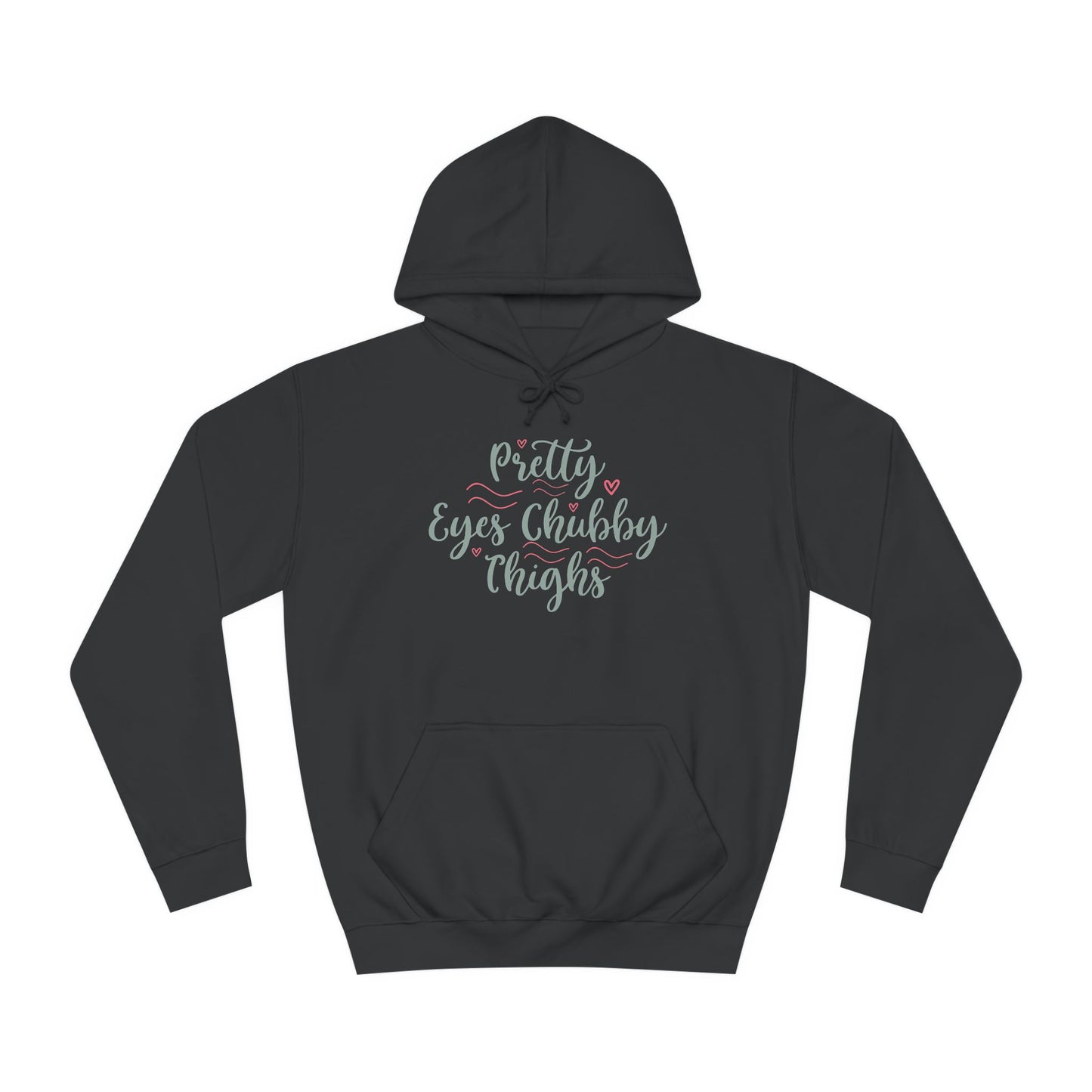 Chubby Chicks College Hoodie