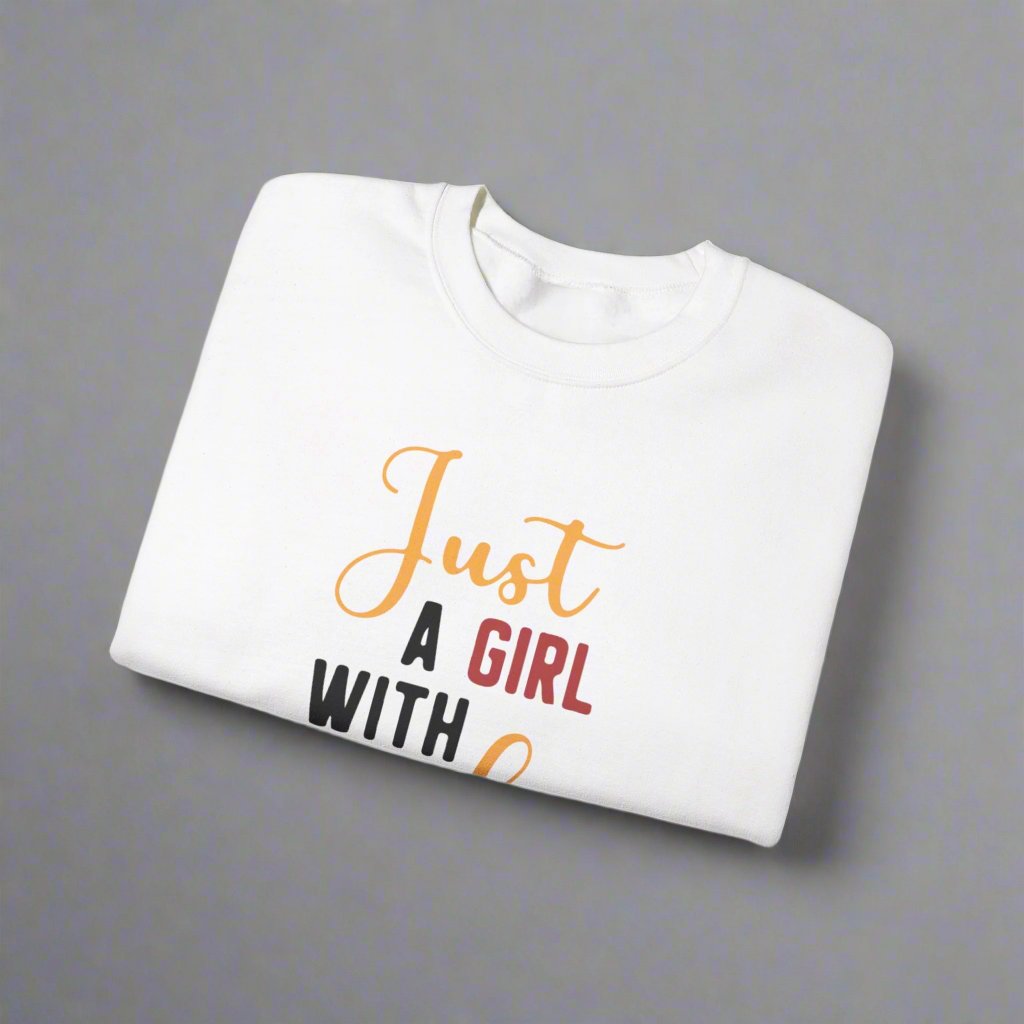 Girl With Goals Heavy Blend™ Crewneck Sweatshirt