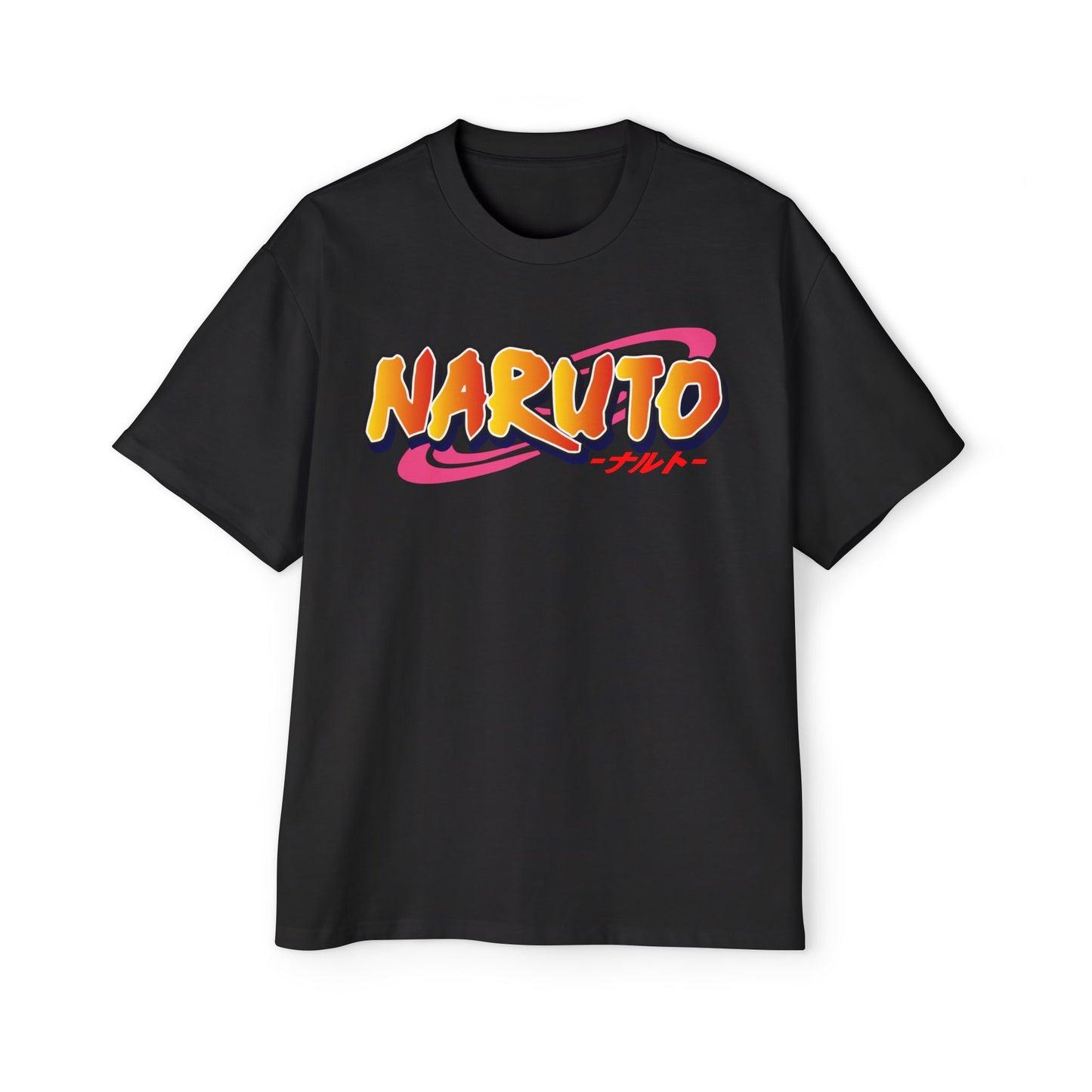 Naruto Anime Men's Heavy Oversized Tee