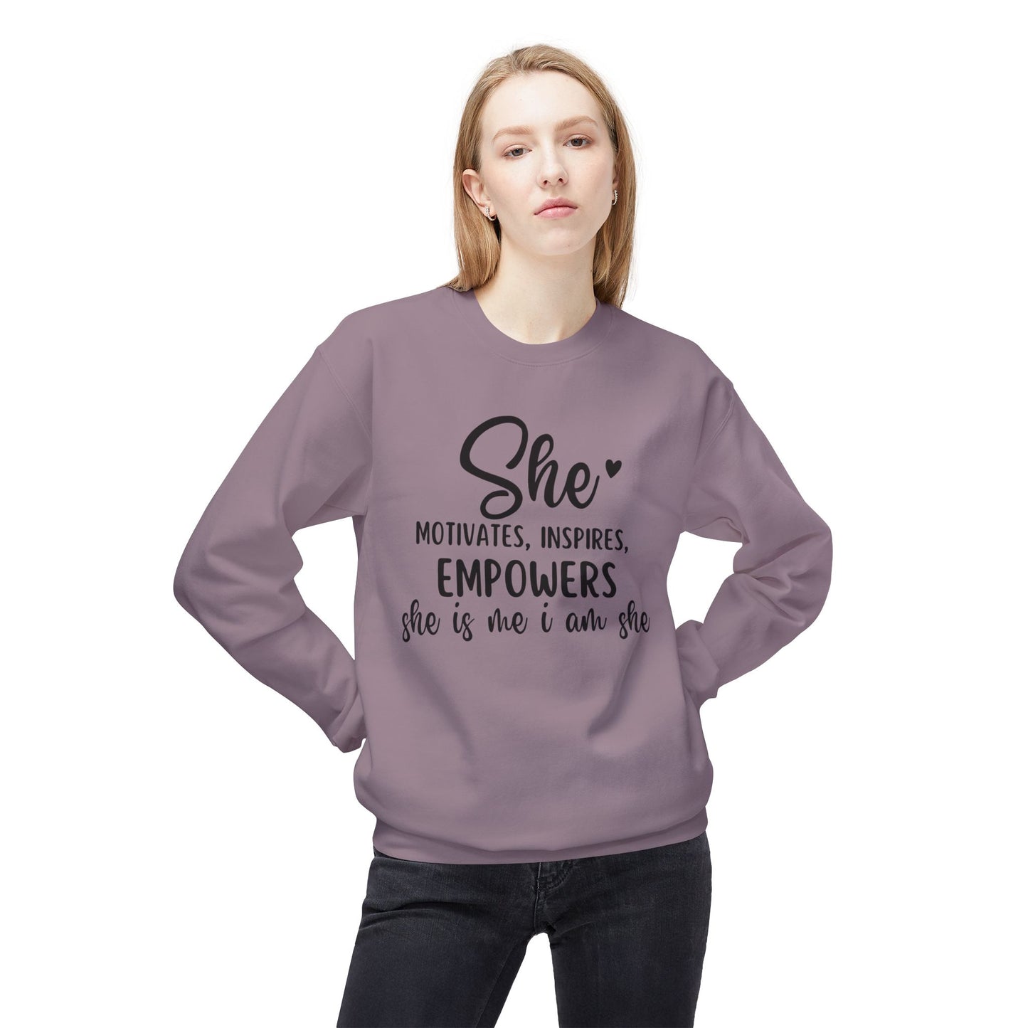 Women's Midweight Softstyle Fleece Crewneck Sweatshirt