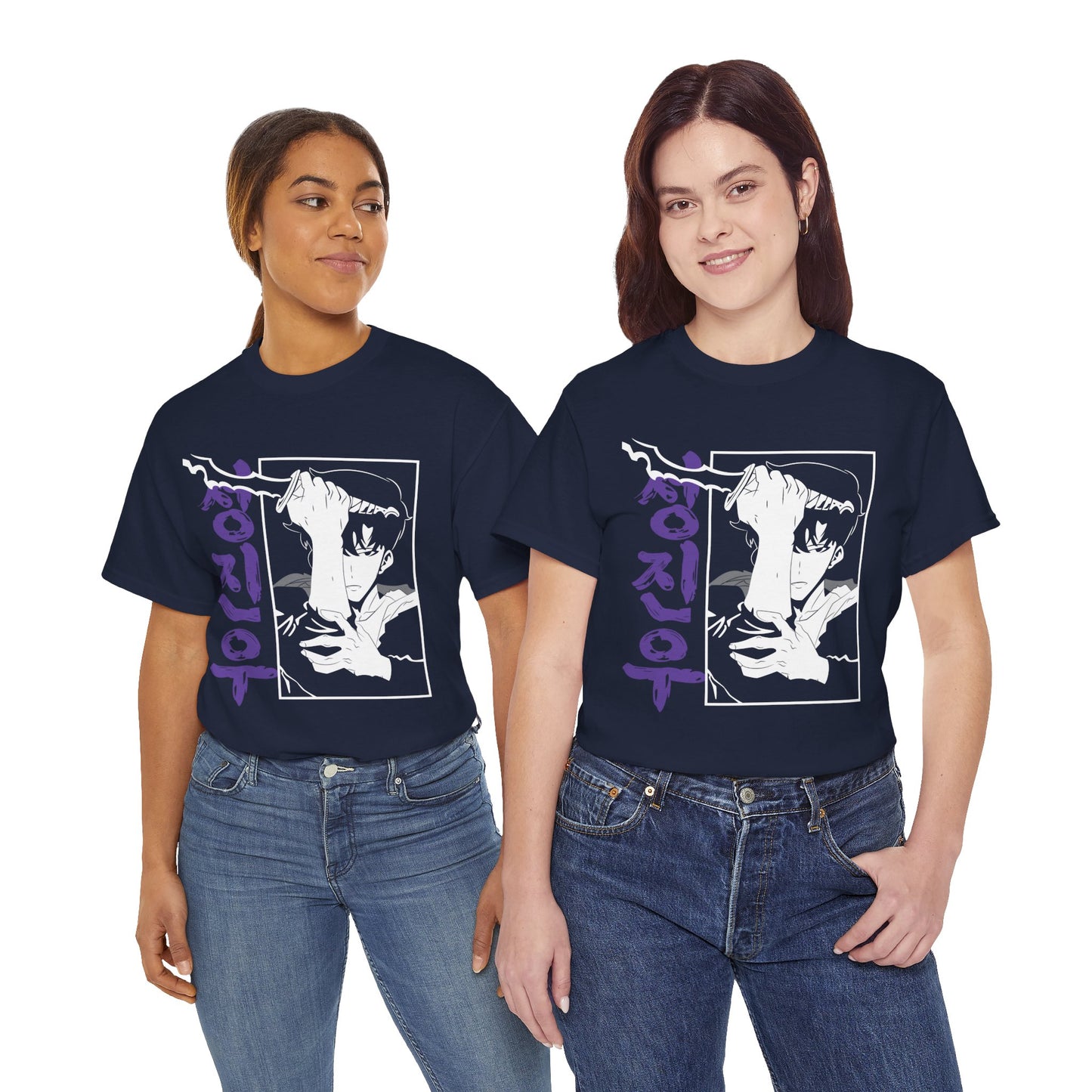 Solo Leveling Jinwoo Unisex Graphic Unisex Tee