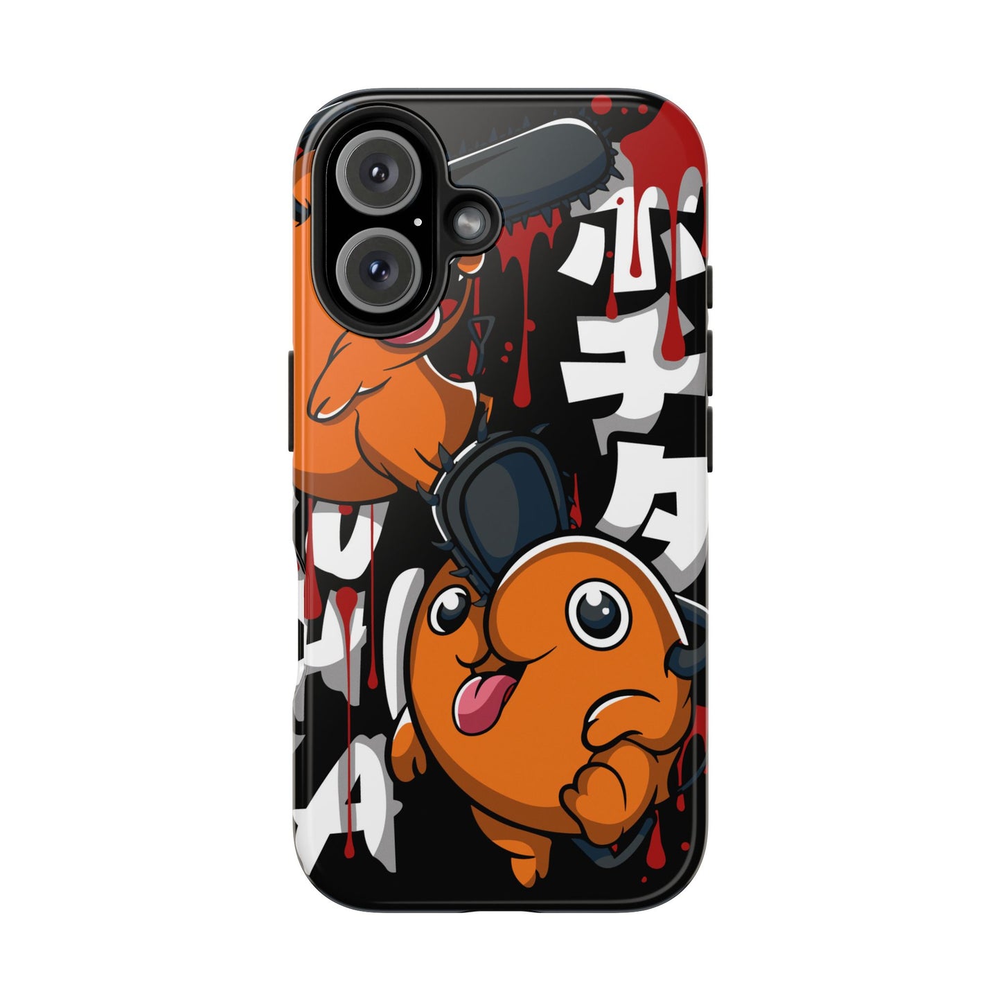 Chainsaw Man | Anime Tough Phone Case with Playful Characters