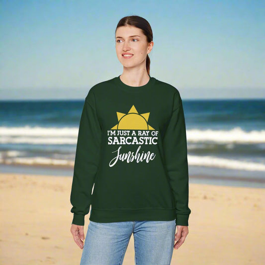 Sarcastic Sunshine Crewneck Sweatshirt