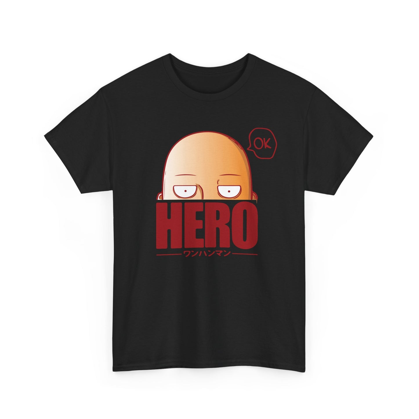 Hero Unisex Heavy Cotton Tee - One Punch Man Design