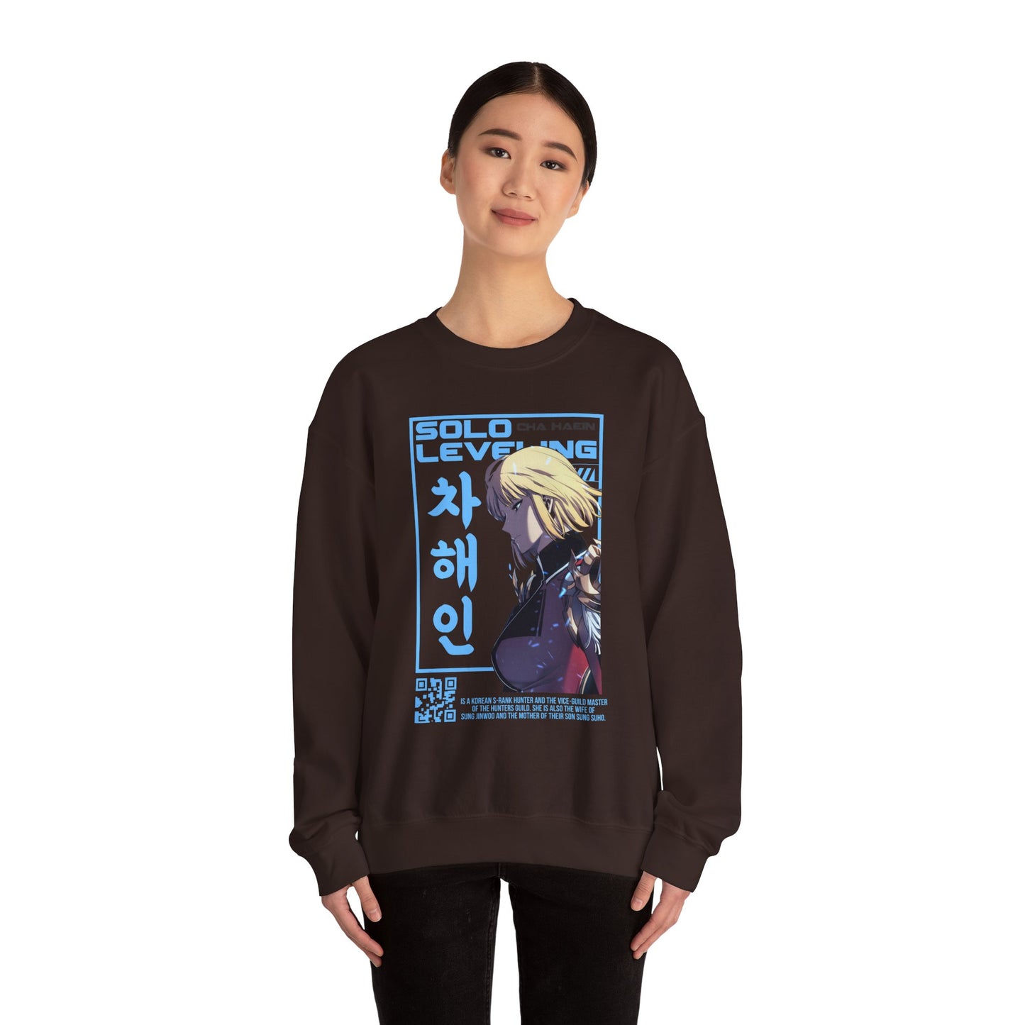 Solo Leveling Cha Hae Unisex Heavy Sweatshirt