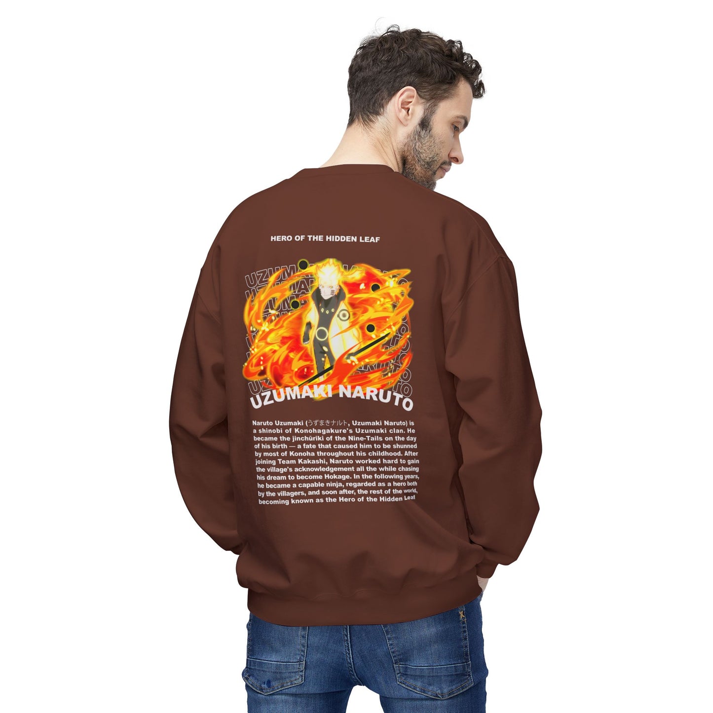 Naruto Unisex Softstyle Fleece Sweatshirt