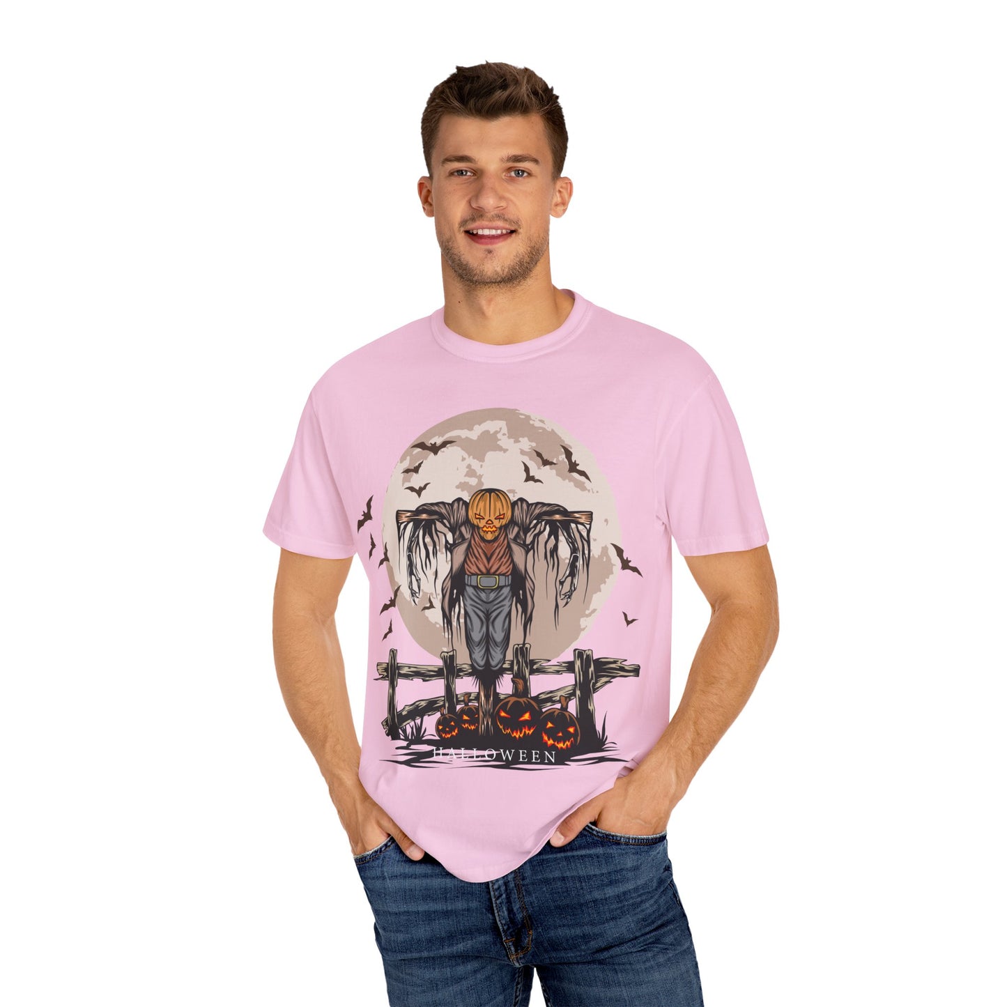 Halloween Unisex Garment-Dyed T-shirt