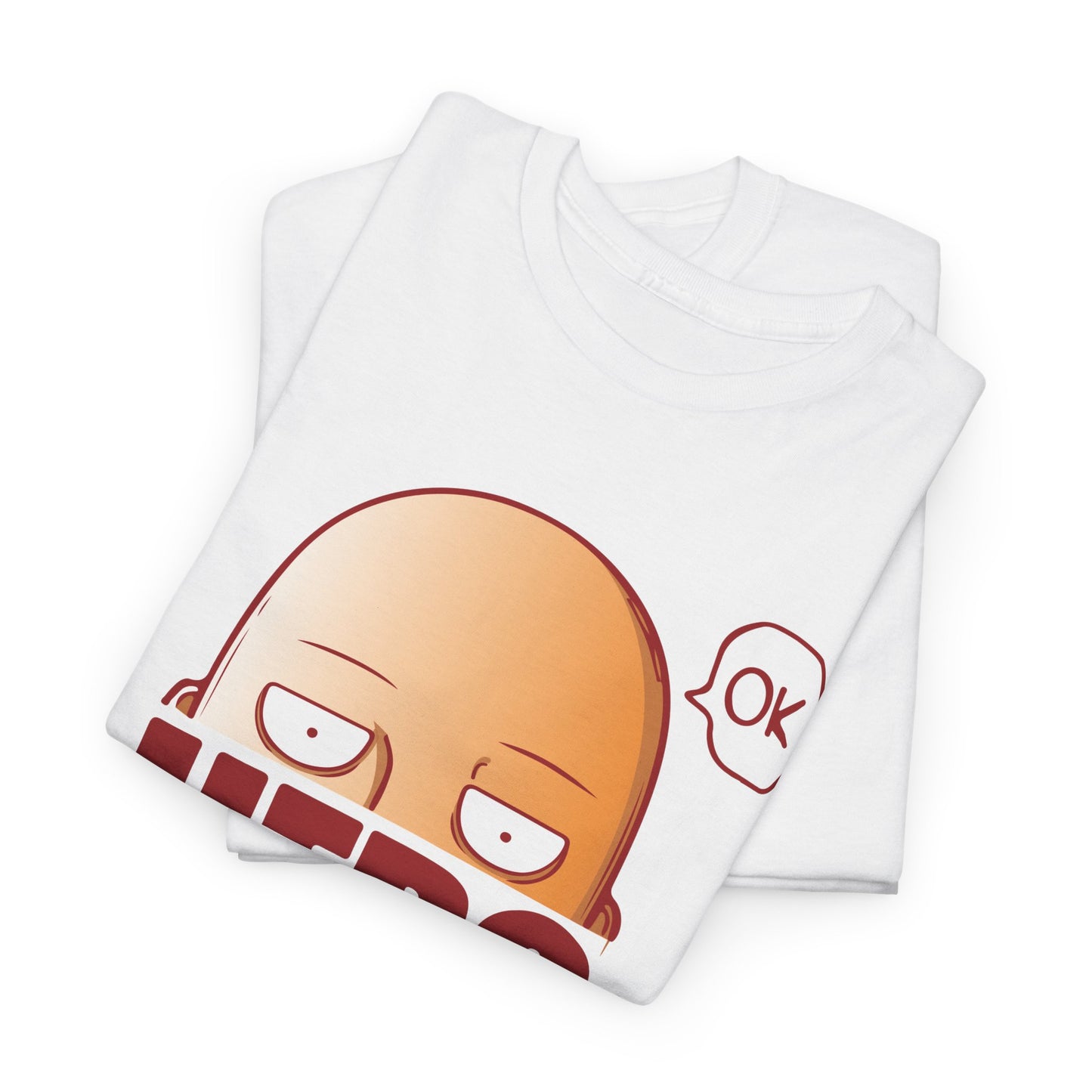 Hero Unisex Heavy Cotton Tee - One Punch Man Design
