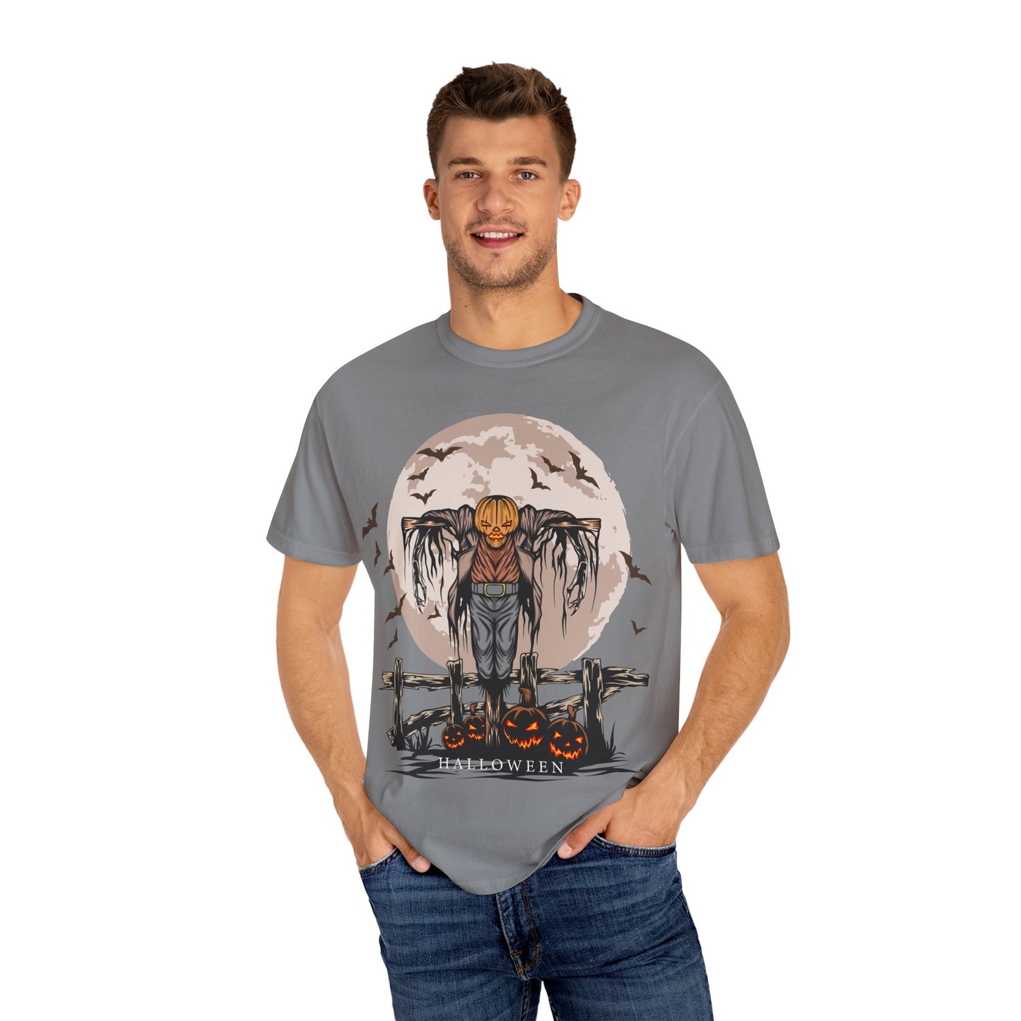 Halloween Unisex Garment-Dyed T-shirt
