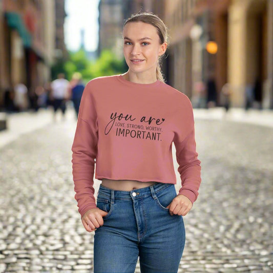 Cropped Sweatshirt for Women