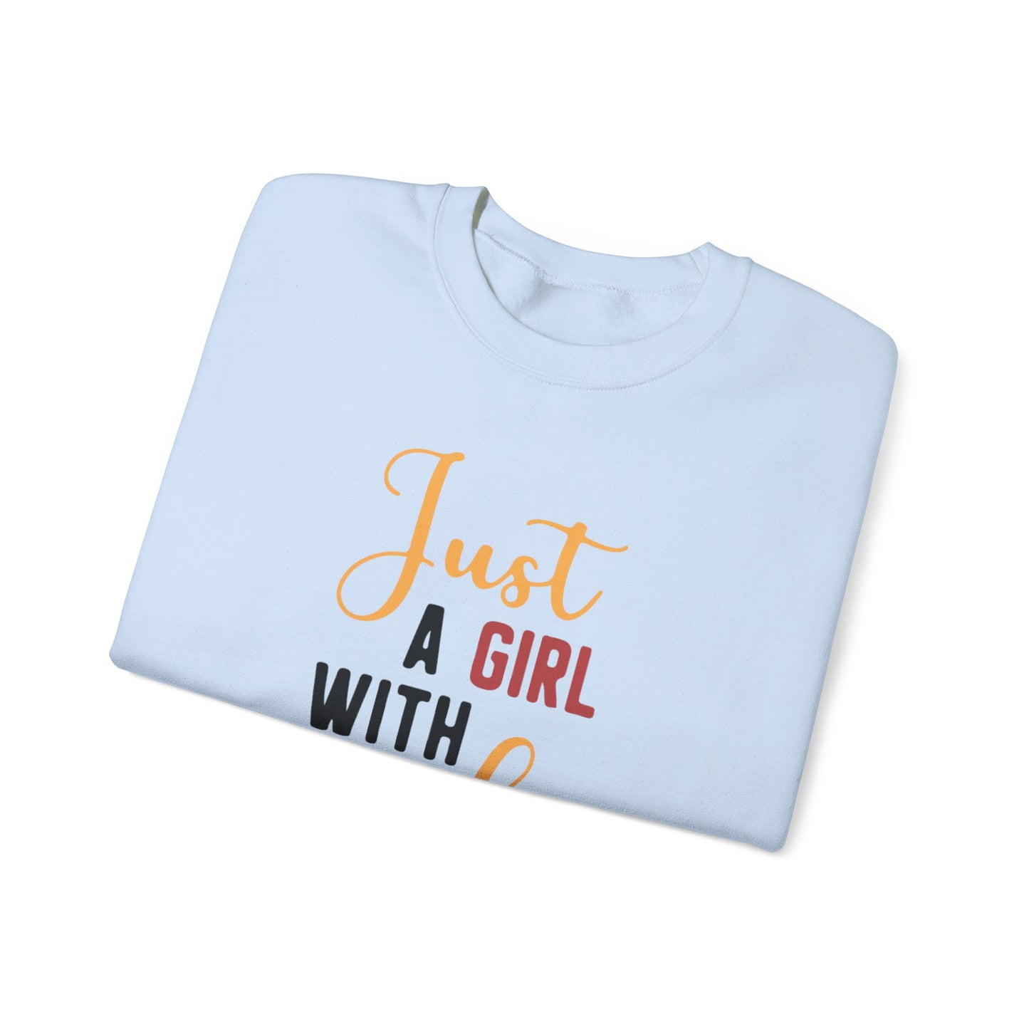 Girl With Goals Heavy Blend™ Crewneck Sweatshirt