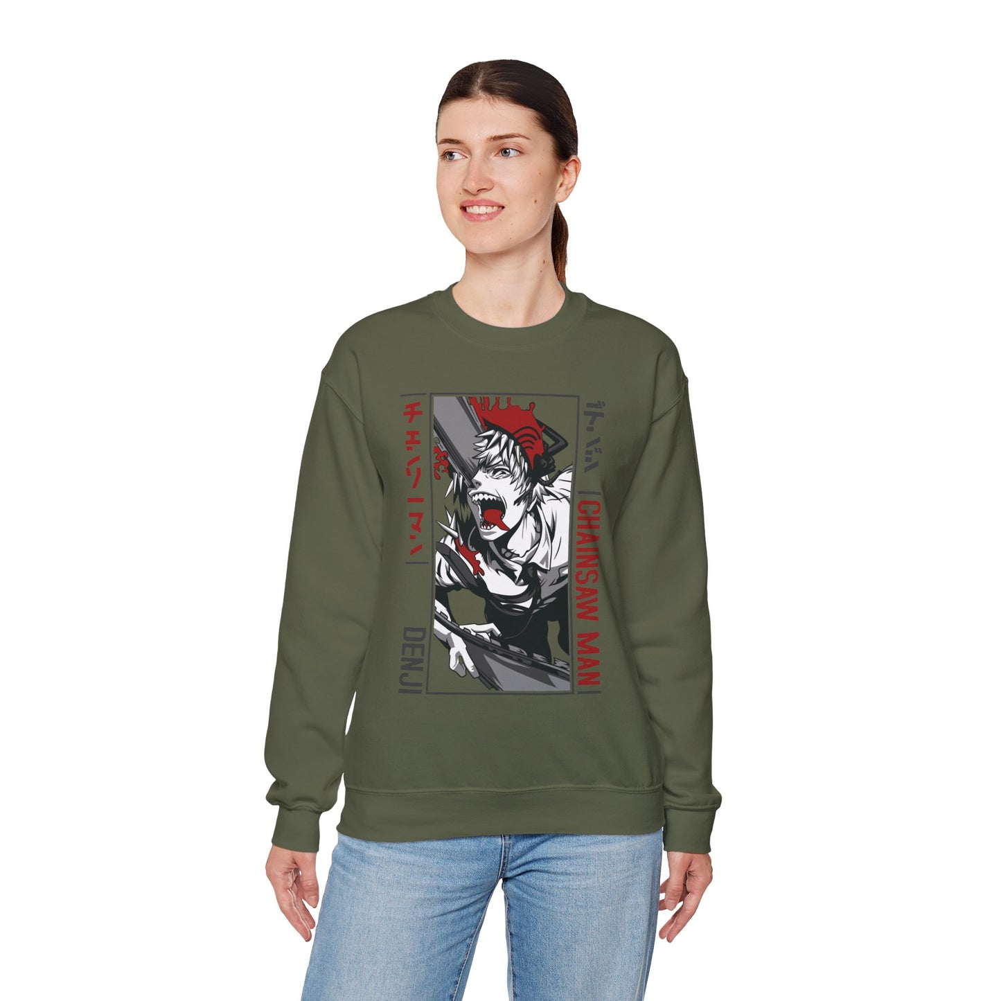 Chainsaw Man Crewneck Unisex Sweatshirt