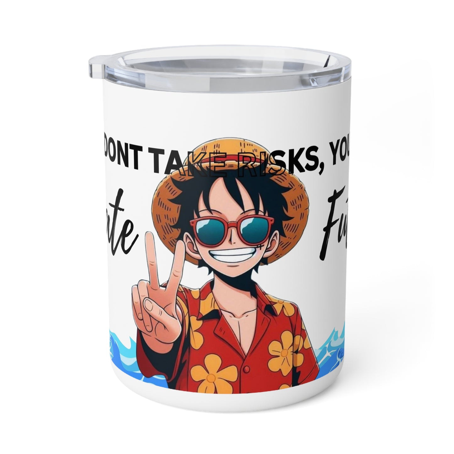 Anime Monkey D Luffy, Insulated Mug, 10oz