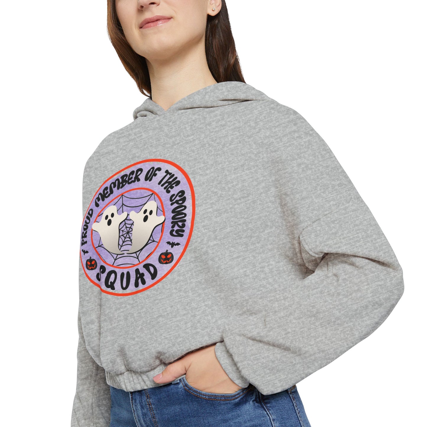Spooky Squad Women's Cinched Bottom Hoodie
