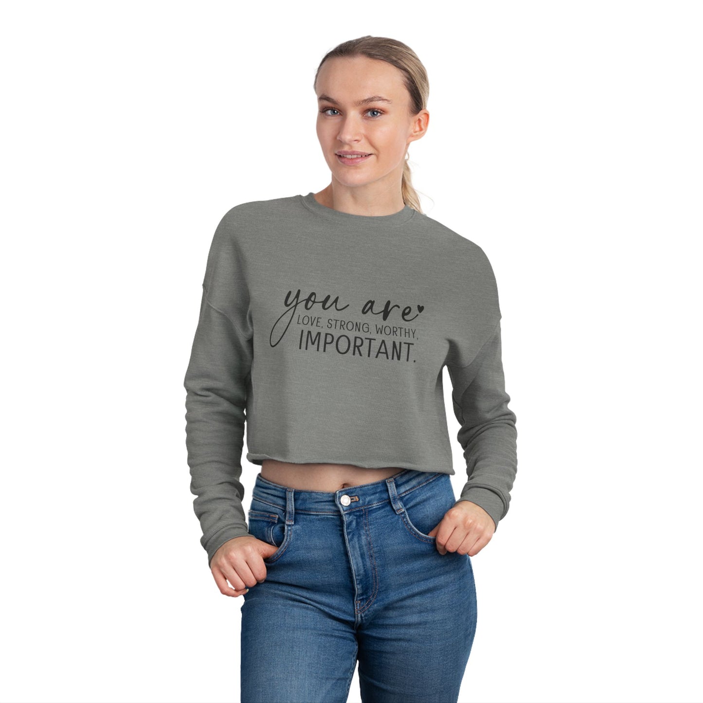 Cropped Sweatshirt for Women