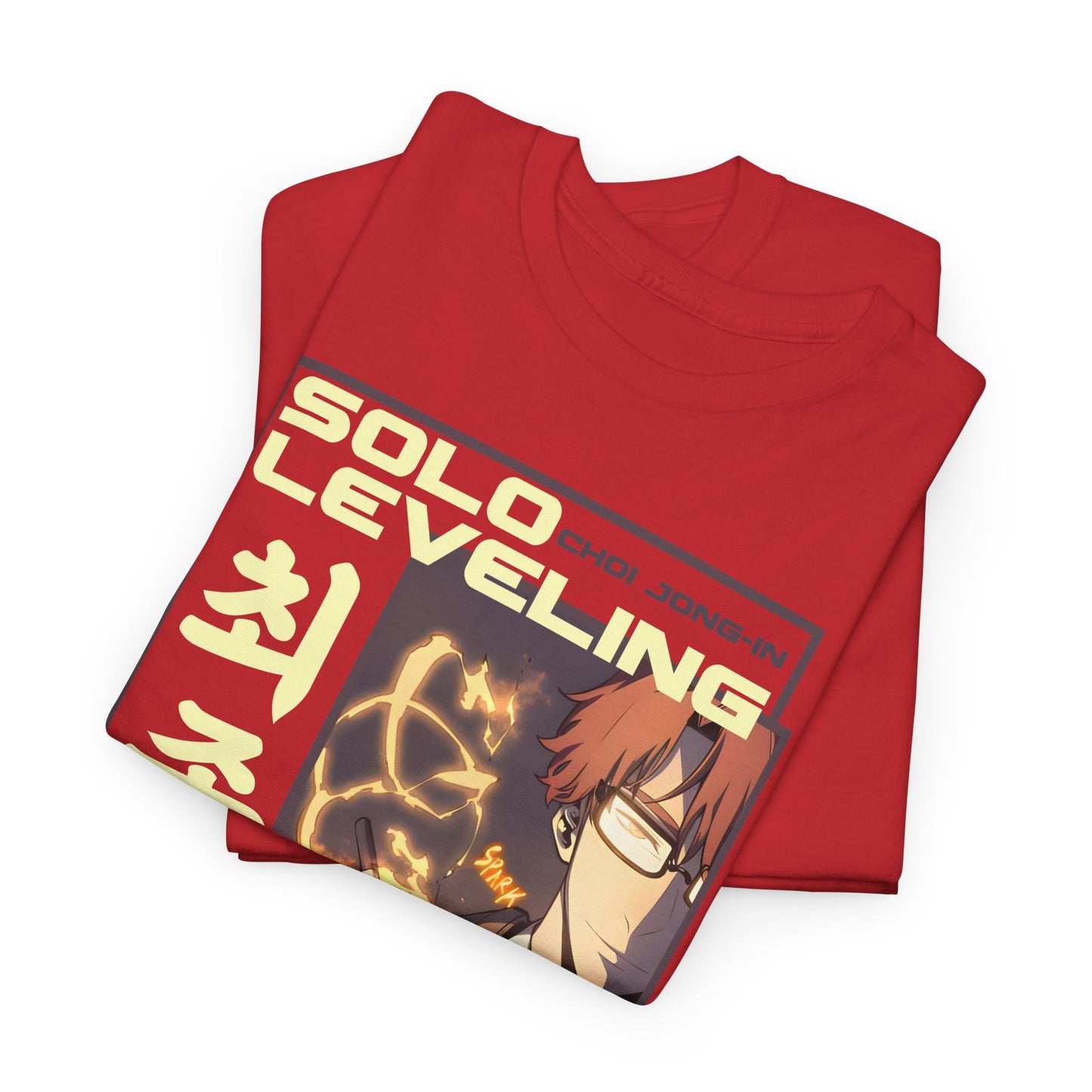 Solo Leveling Graphic Tee - Unisex Heavy Cotton T-Shirt