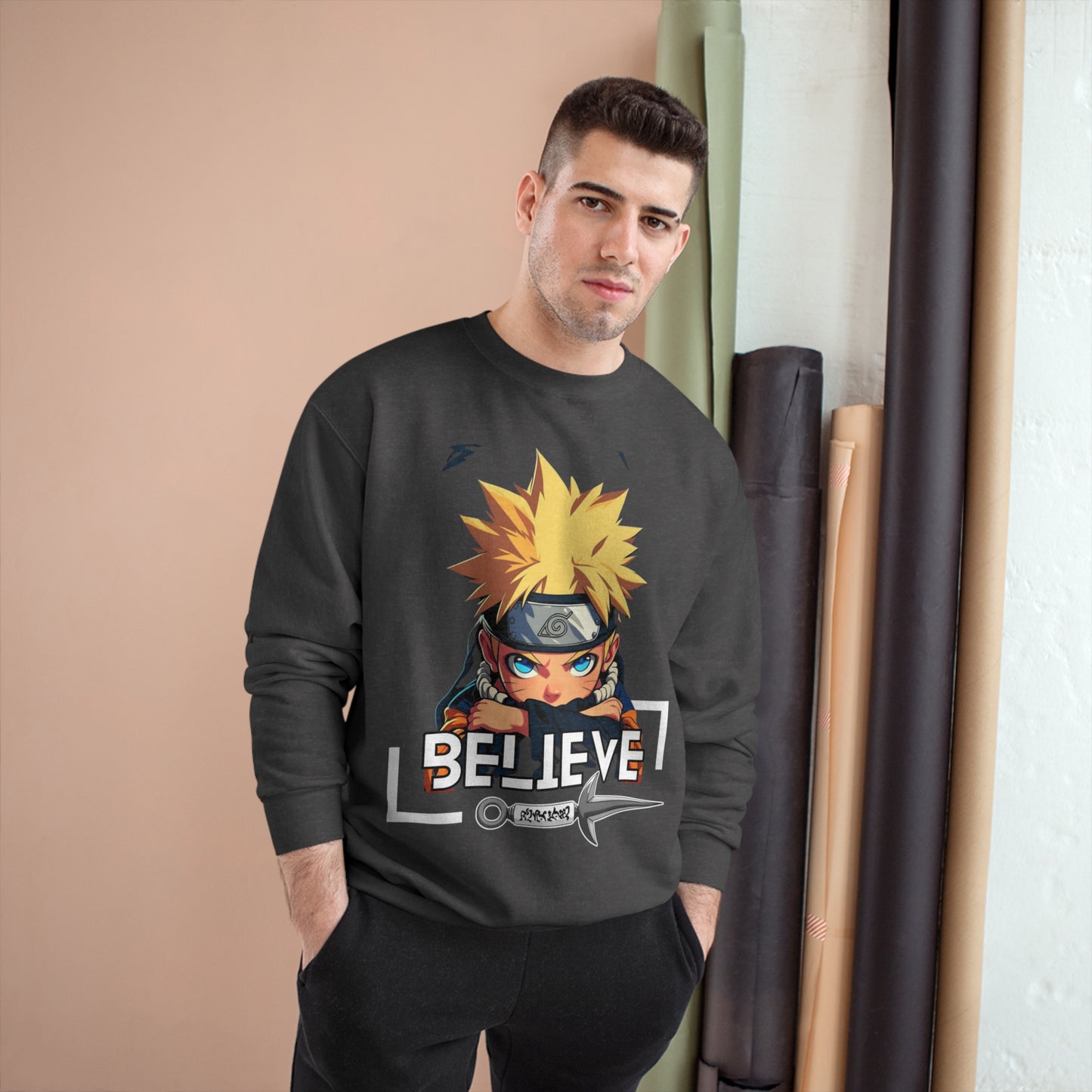Naruto 'Believe' Sweatshirt