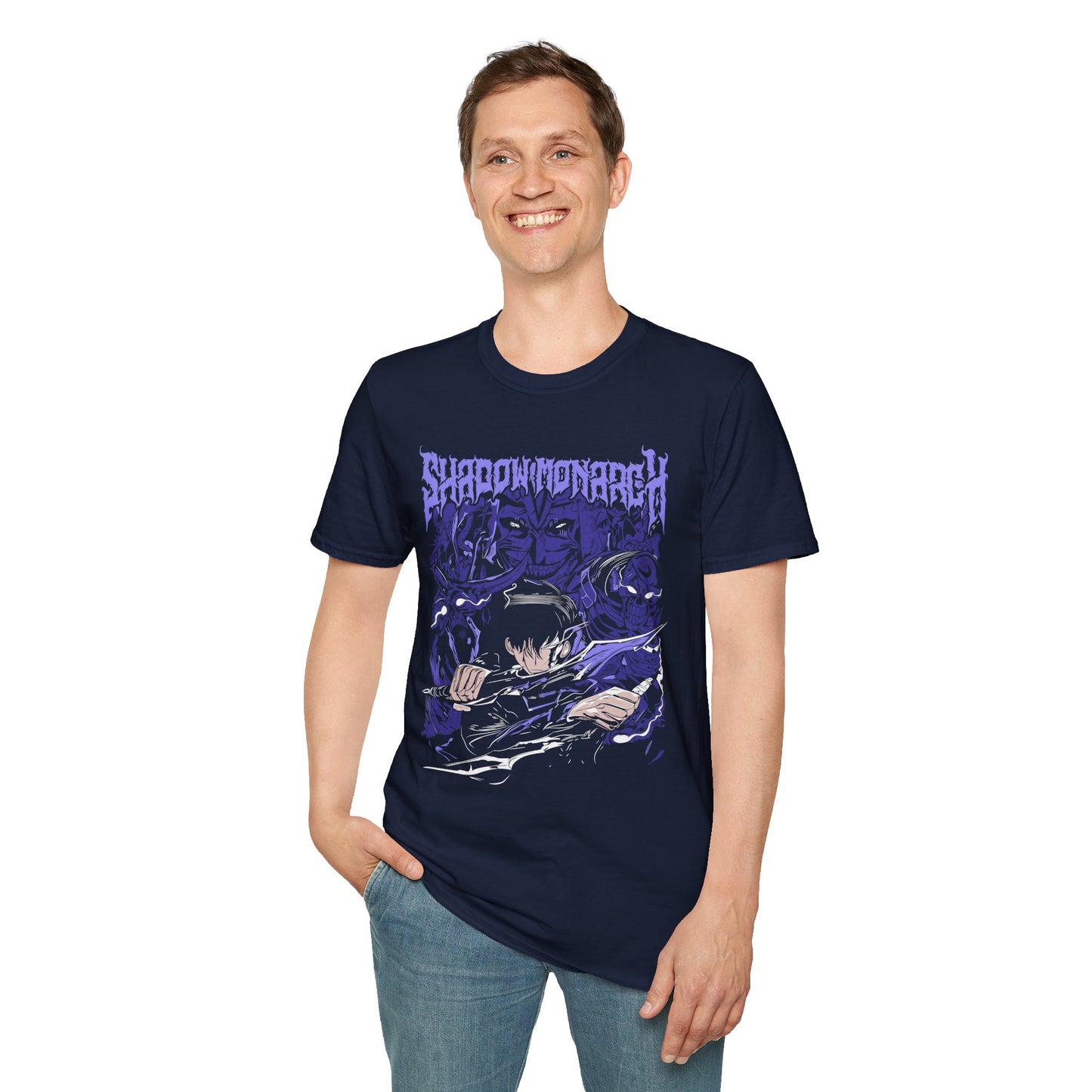 Solo Leveling SungJin Woo Unisex Softstyle T-Shirt