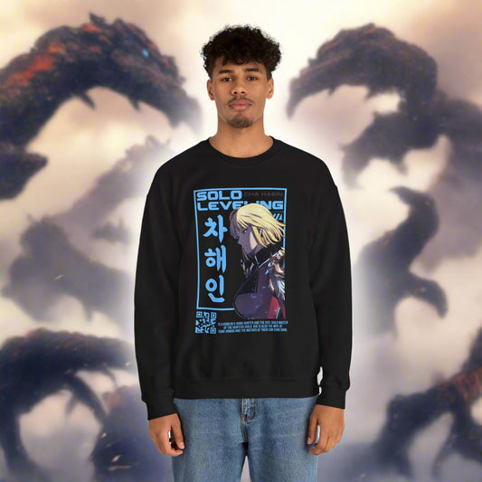 Solo Leveling Cha Hae Unisex Heavy Sweatshirt