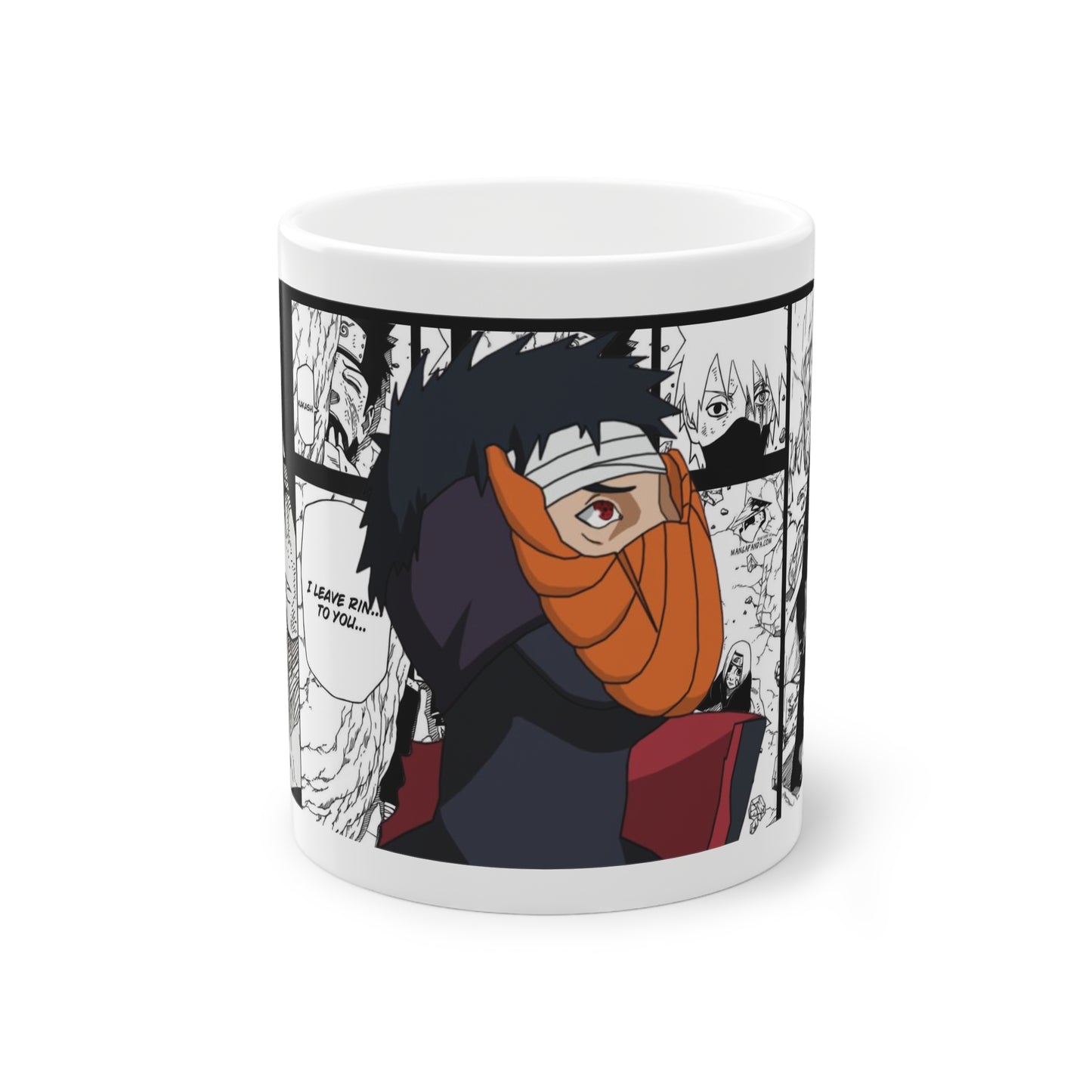 Obito Uchiha Anime Mug, 11oz