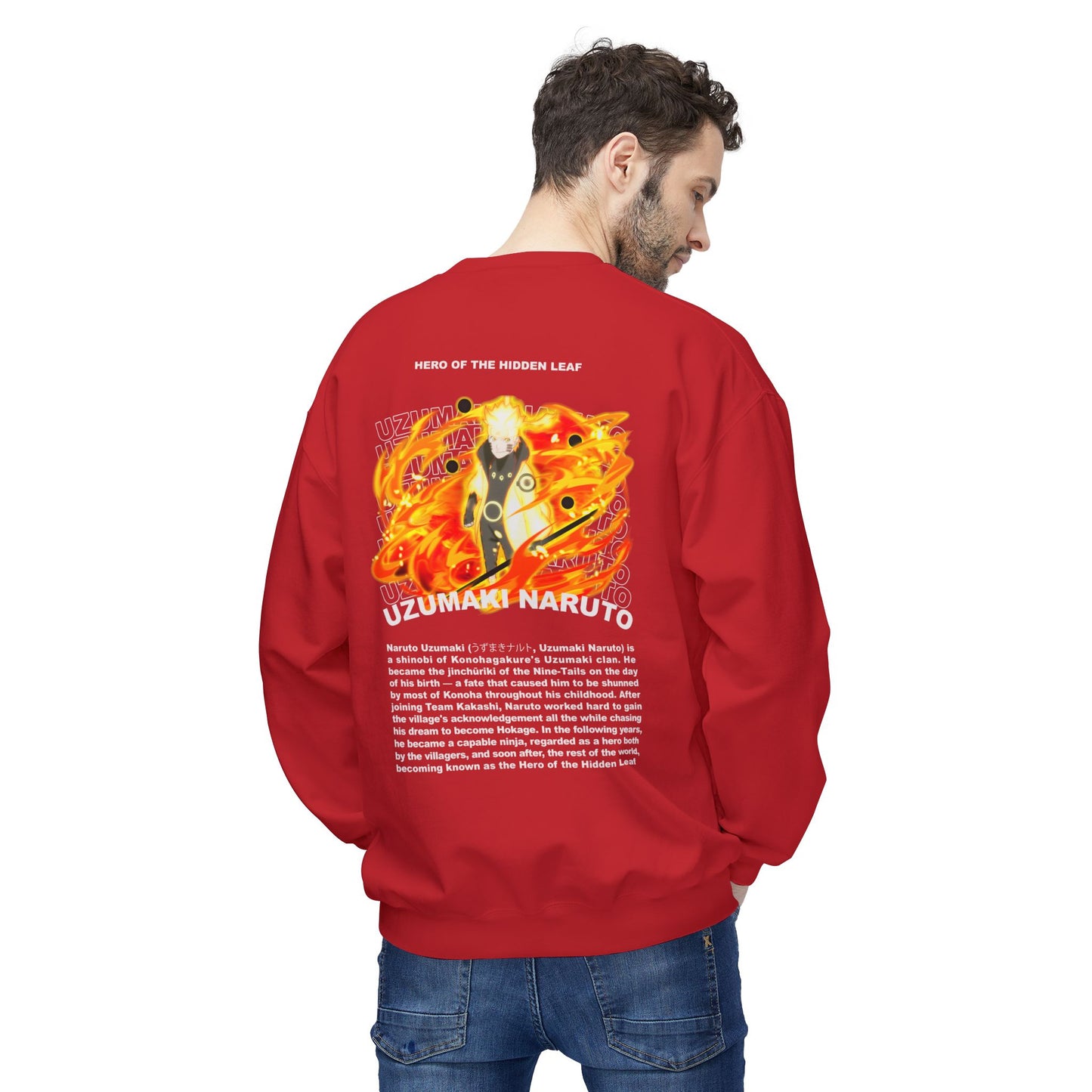 Naruto Unisex Softstyle Fleece Sweatshirt