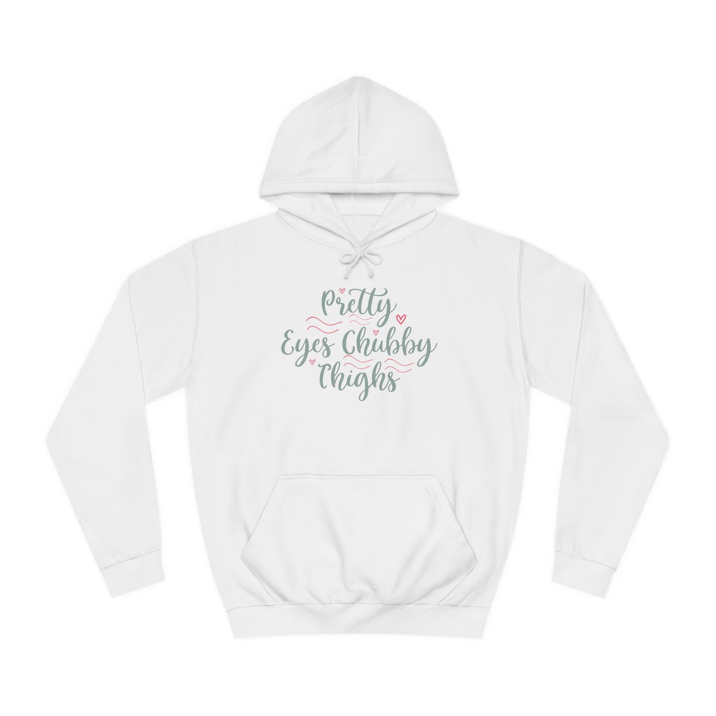 Chubby Chicks College Hoodie
