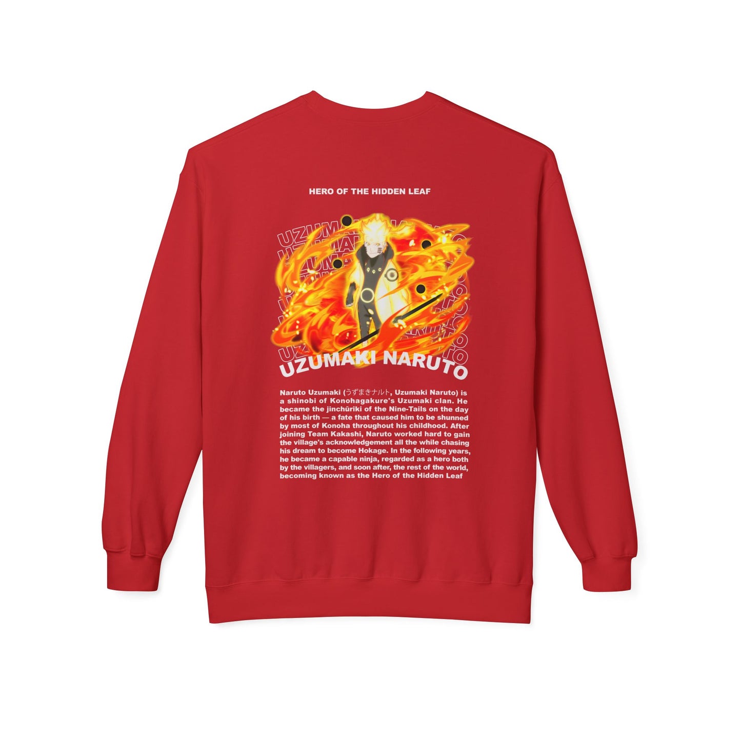 Naruto Unisex Softstyle Fleece Sweatshirt