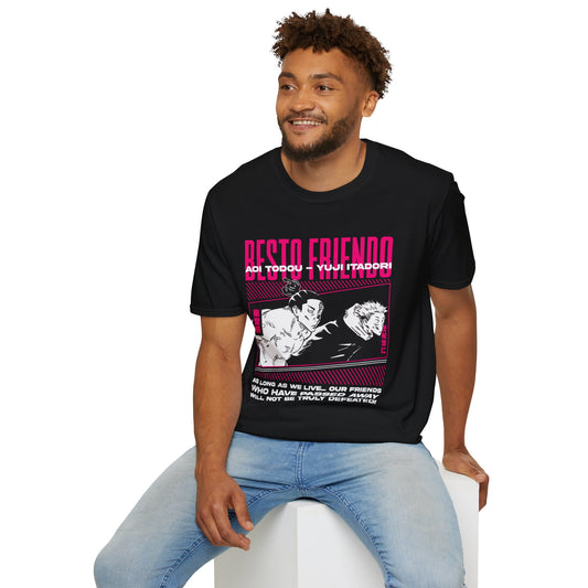 Yuji And Todo Besto Friendo T-Shirt | JJK Merchandise