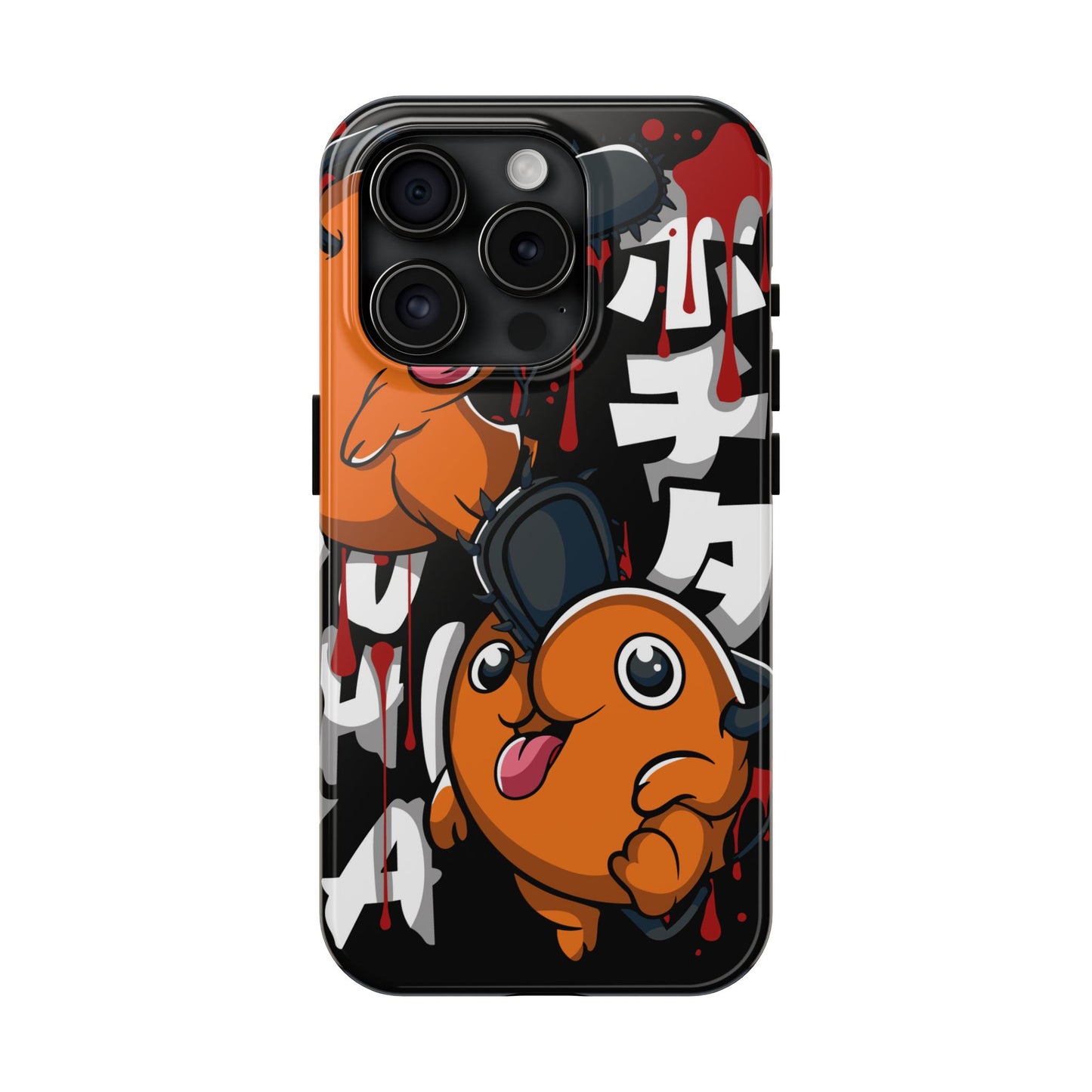 Chainsaw Man | Anime Tough Phone Case with Playful Characters