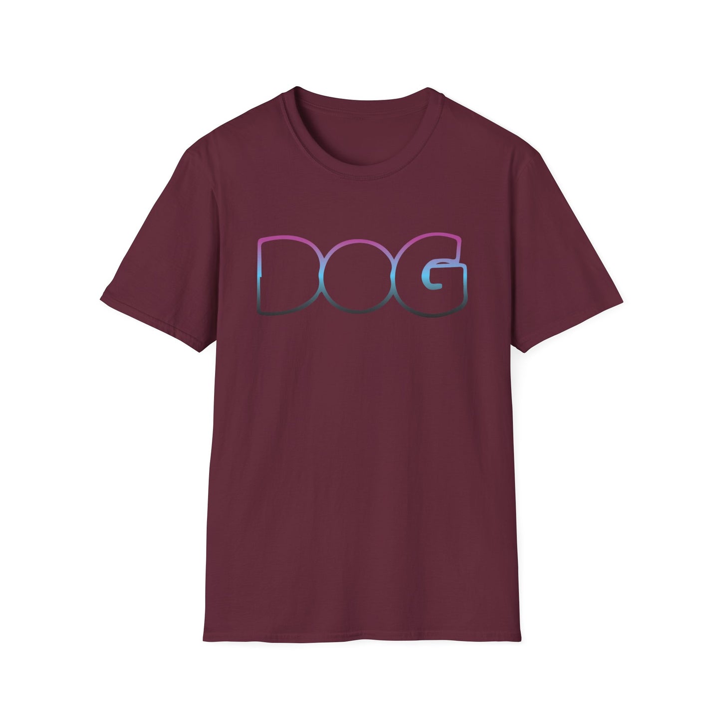 Fun Dog Graphic Unisex Softstyle T-Shirt - Perfect for Pet Lovers