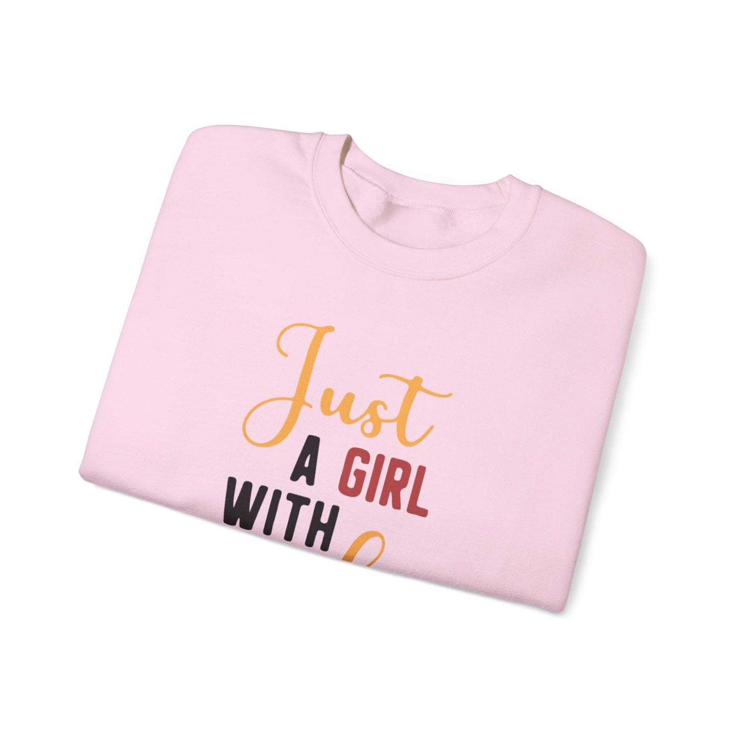 Girl With Goals Heavy Blend™ Crewneck Sweatshirt