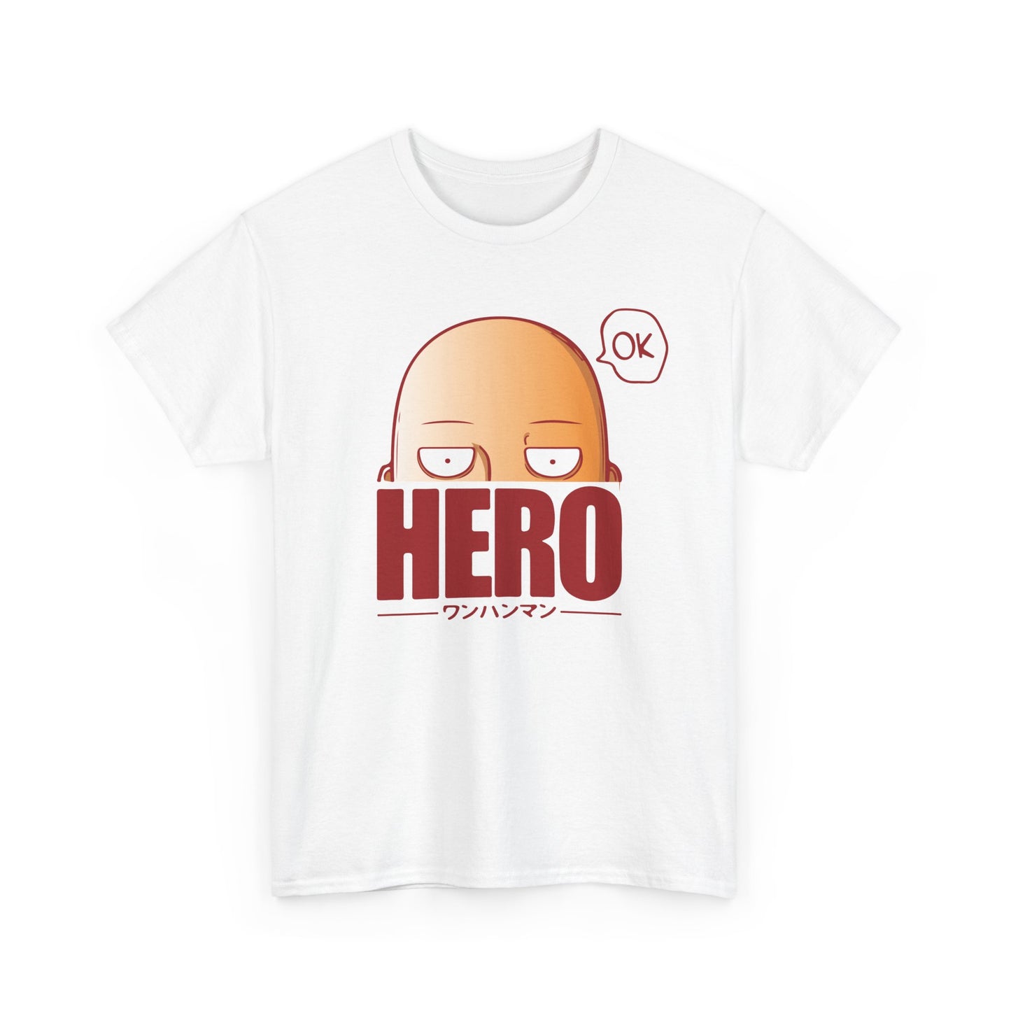 Hero Unisex Heavy Cotton Tee - One Punch Man Design
