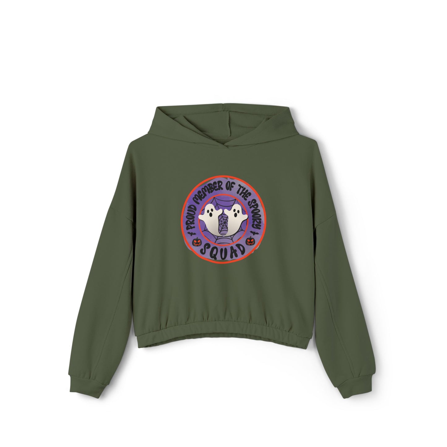 Spooky Squad Women's Cinched Bottom Hoodie