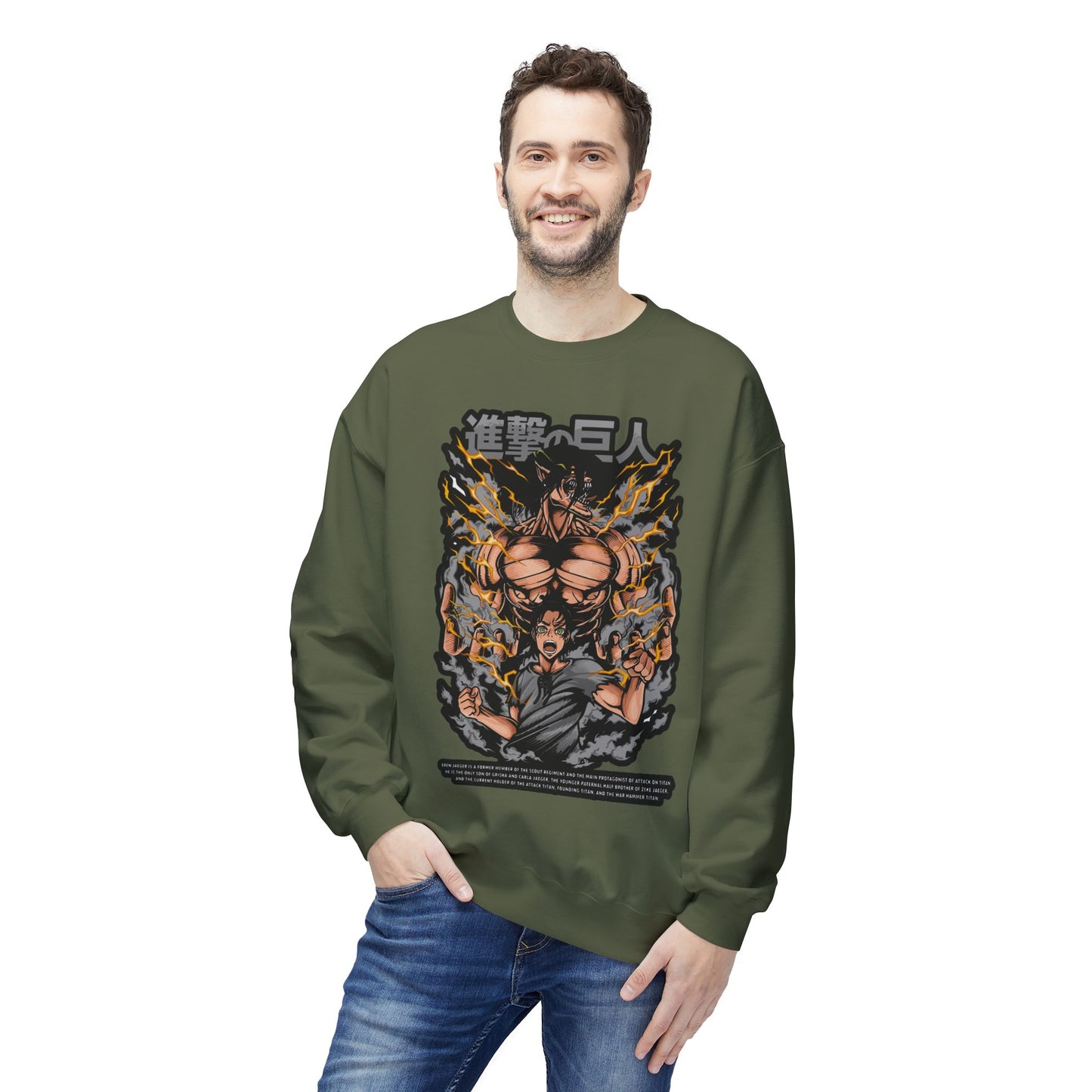 Attack On Titan Unisex Sweatshirt Premium design