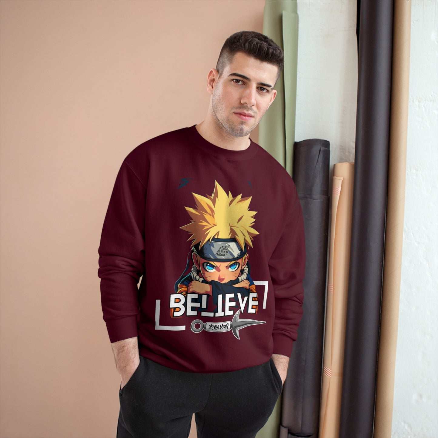 Naruto 'Believe' Sweatshirt